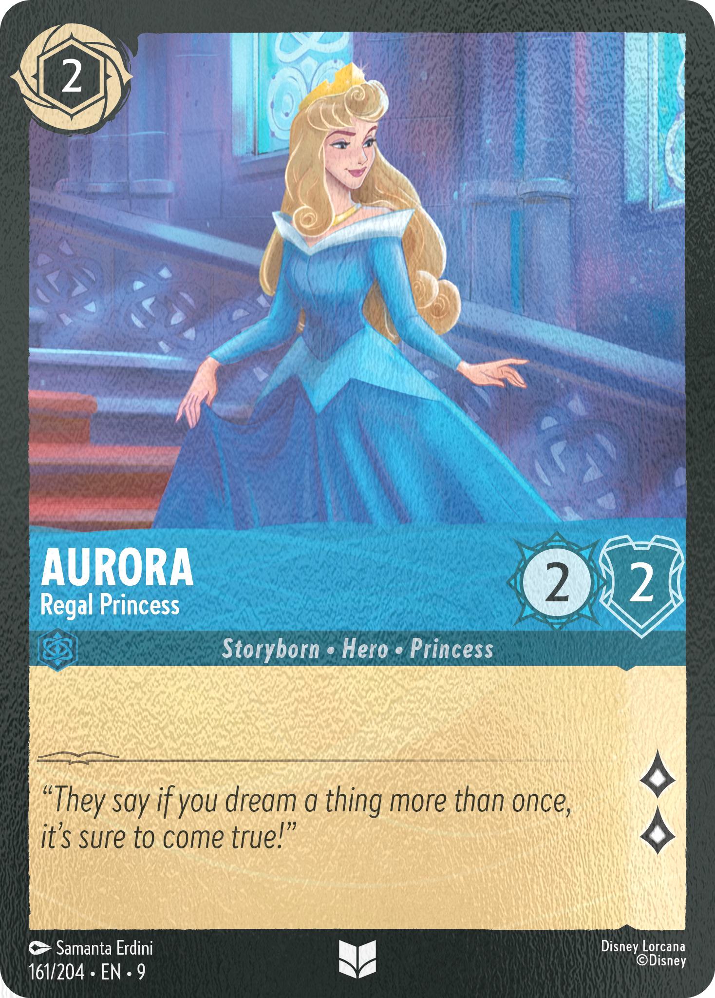 204 fabled cold – Lorcana Aurora - Regal Princess - 161/204 [Fabled] [Cold Foil]