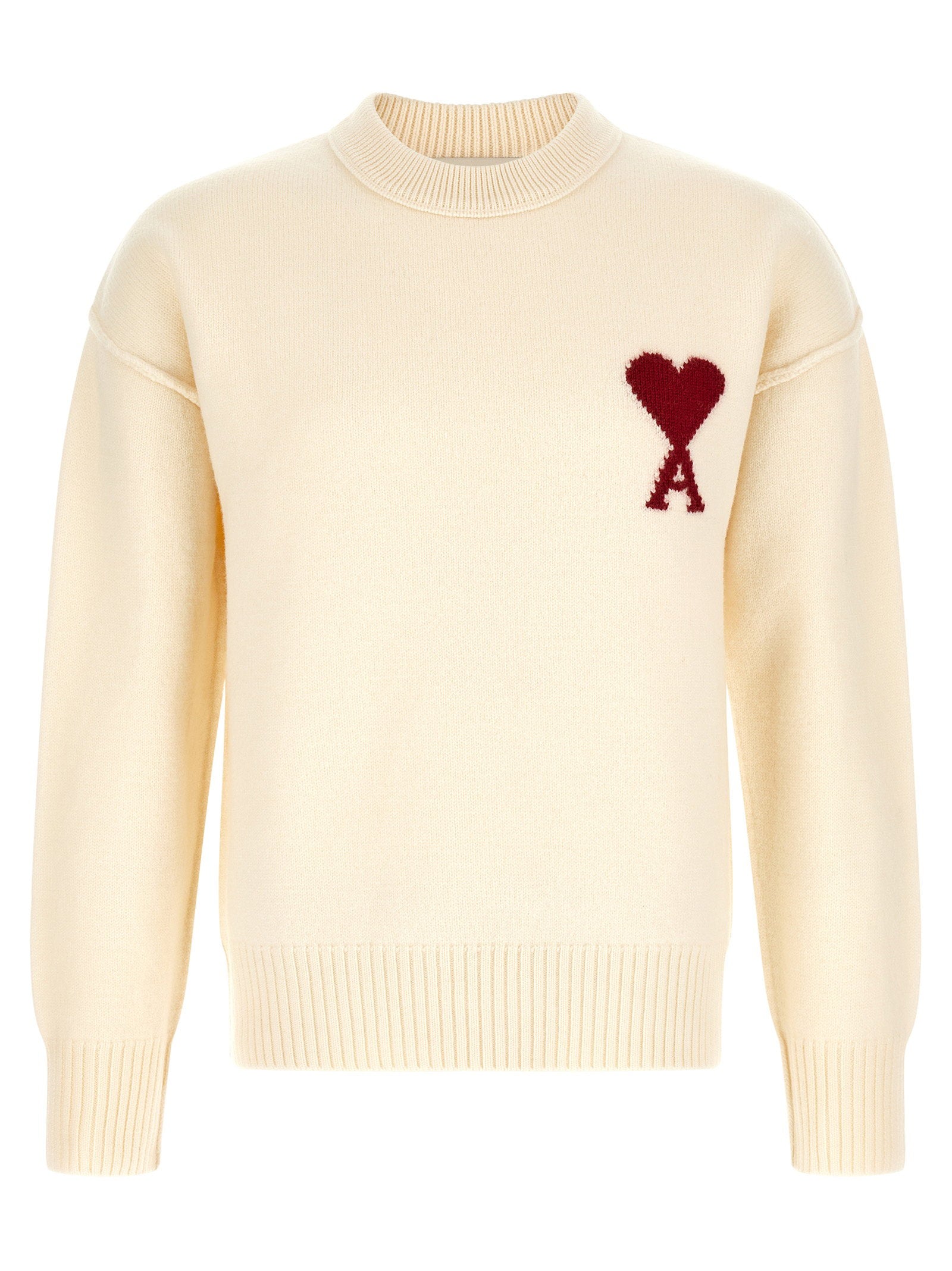 Ami Paris Ami De Coeur Sweater – 100% wool