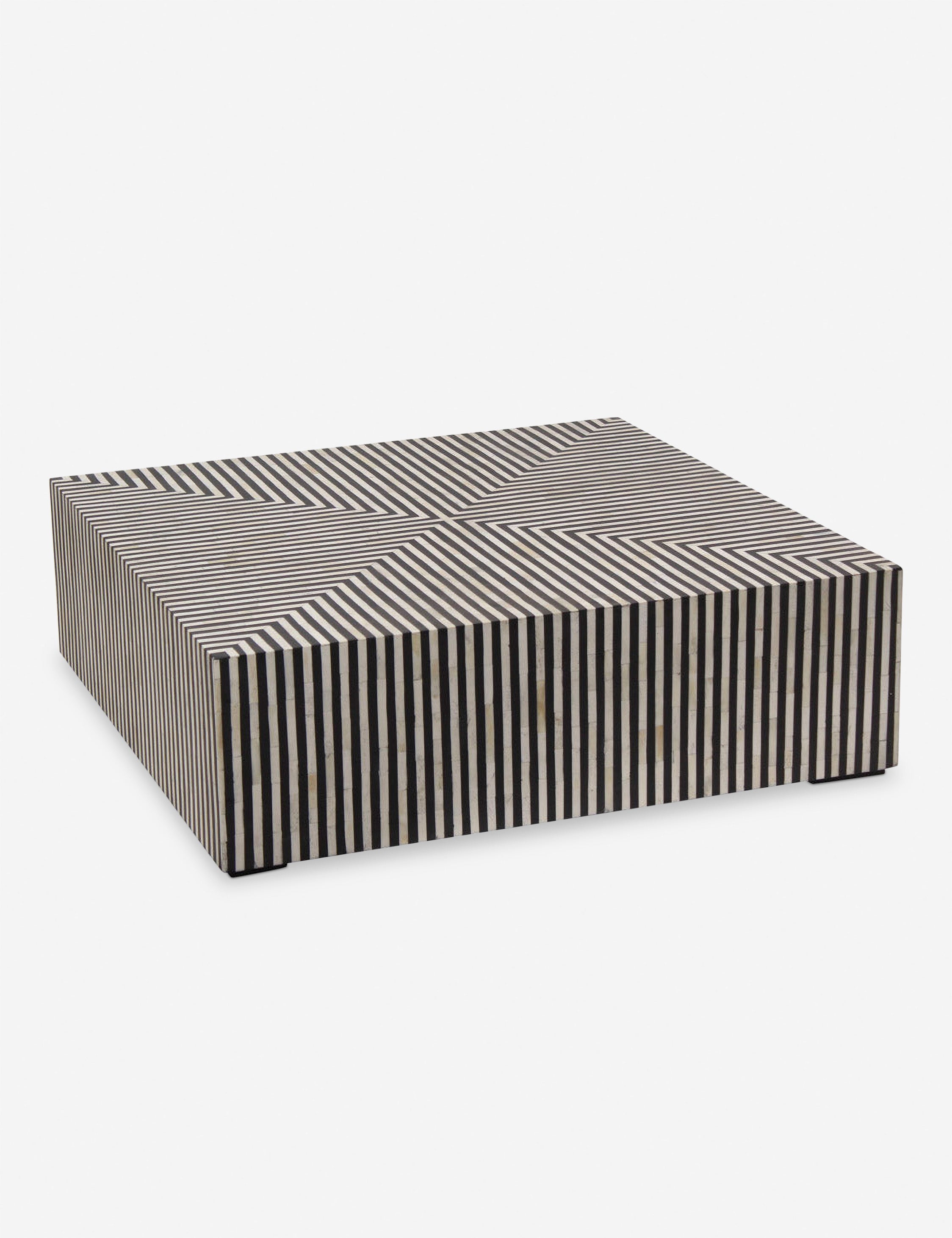 Lulu and Georgia Trendyl Coffee Table – Black/White - view 2