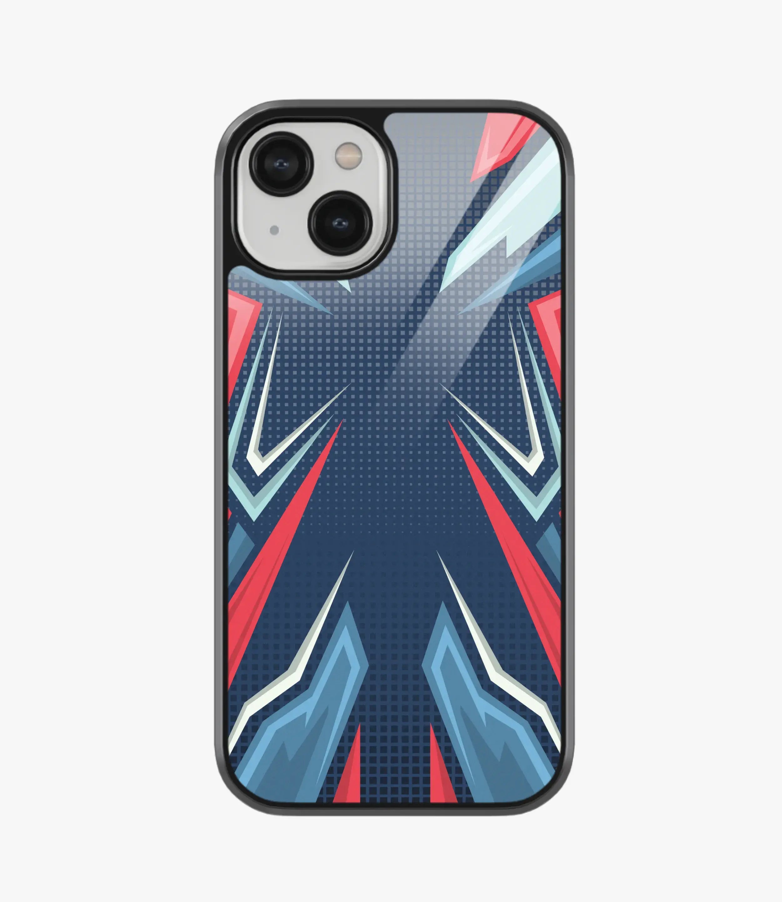 The Case Company Abstract Elite Energy Pattern Glass Case