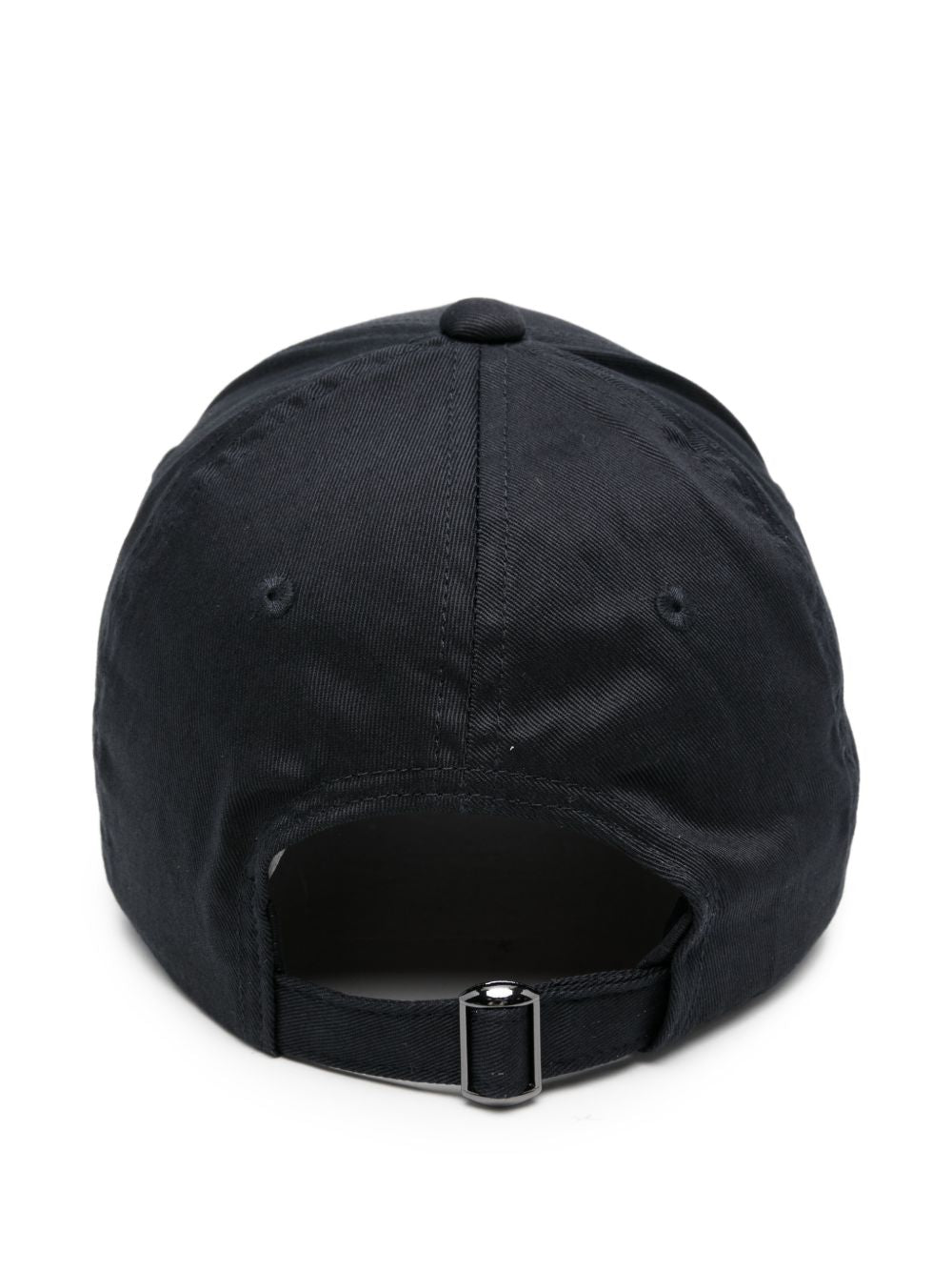 Emporio Armani Canvas Baseball Cap With Embroidered Logo - view 2