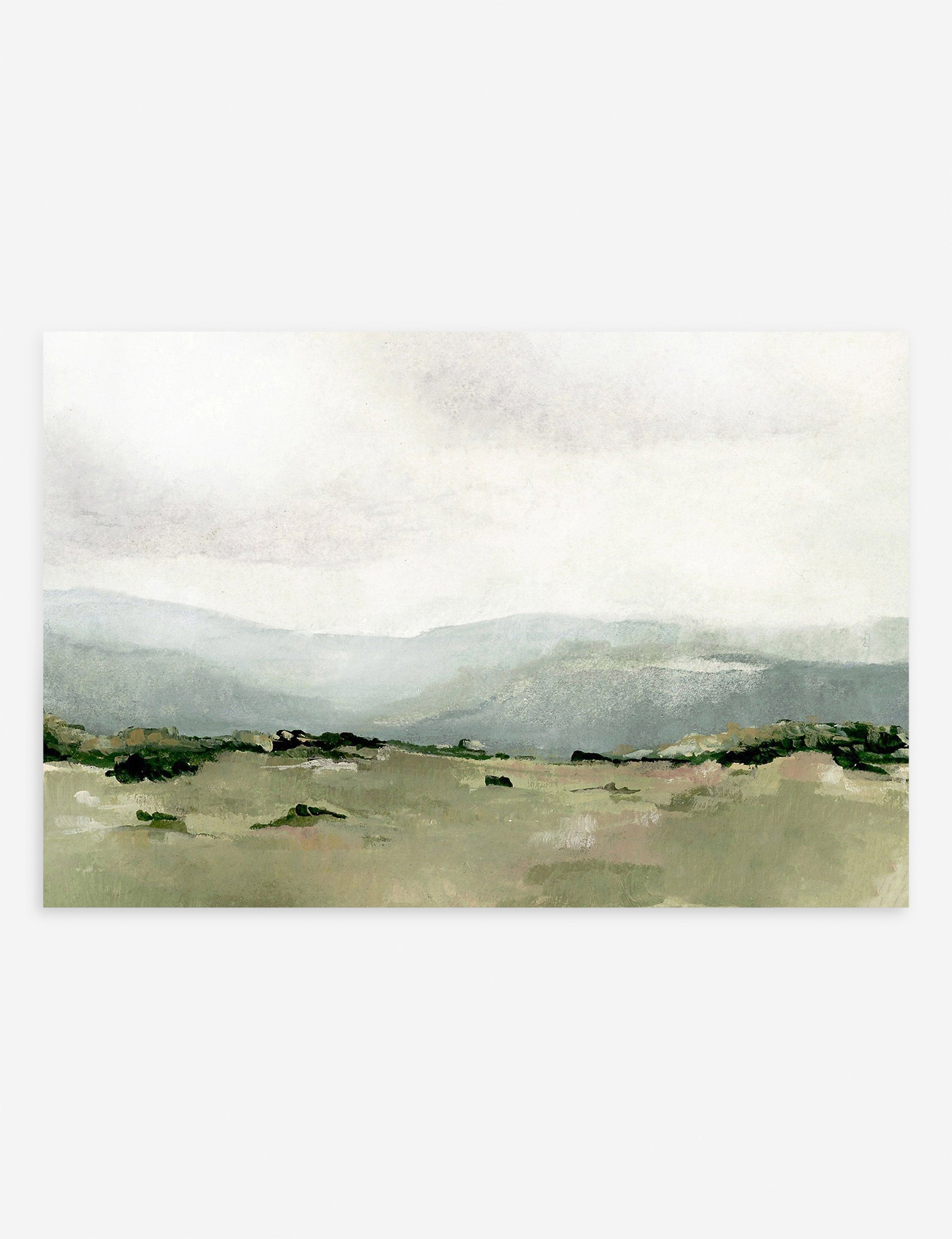 Lulu and Georgia Shepherd's Meadow Print by Hannah Winters