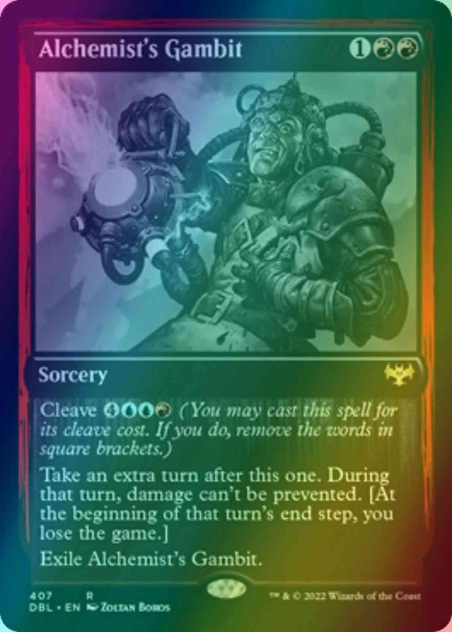 Gambit 407 innistrad – Magic Alchemist's Gambit [407] [Innistrad: Double Feature] [Foil]