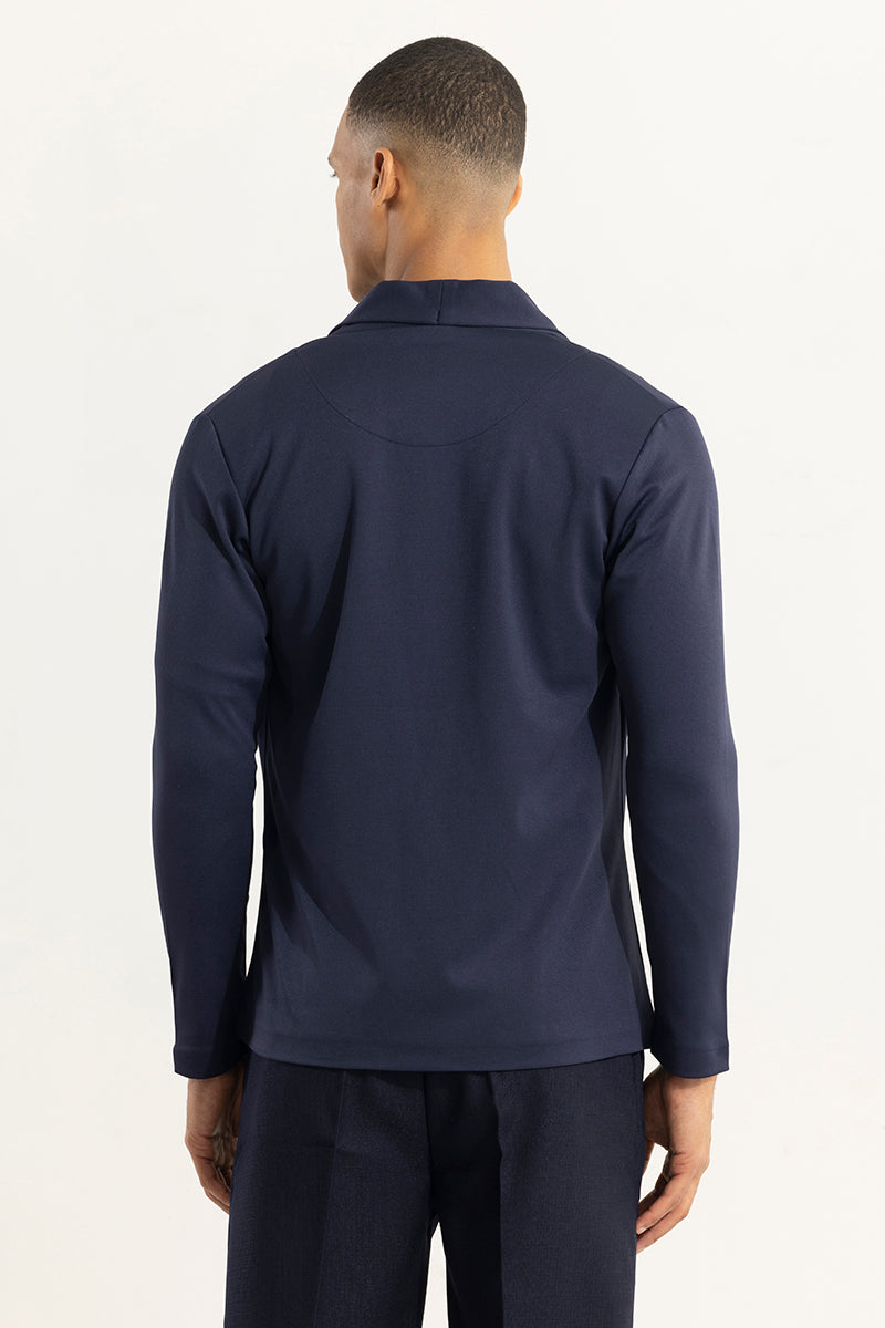 SNITCH Tensile Navy Light Weight Blazer - view 6