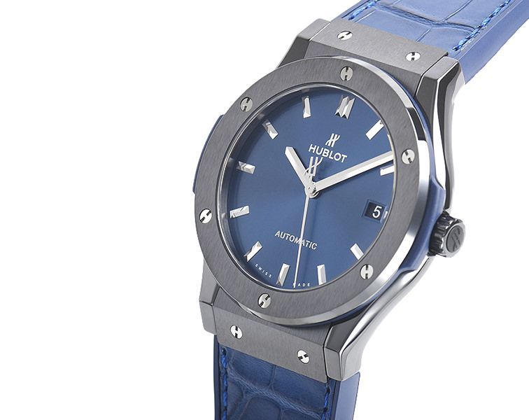 Hublot Classic Fusion Ceramic Blue Dial Men 45mm - view 2