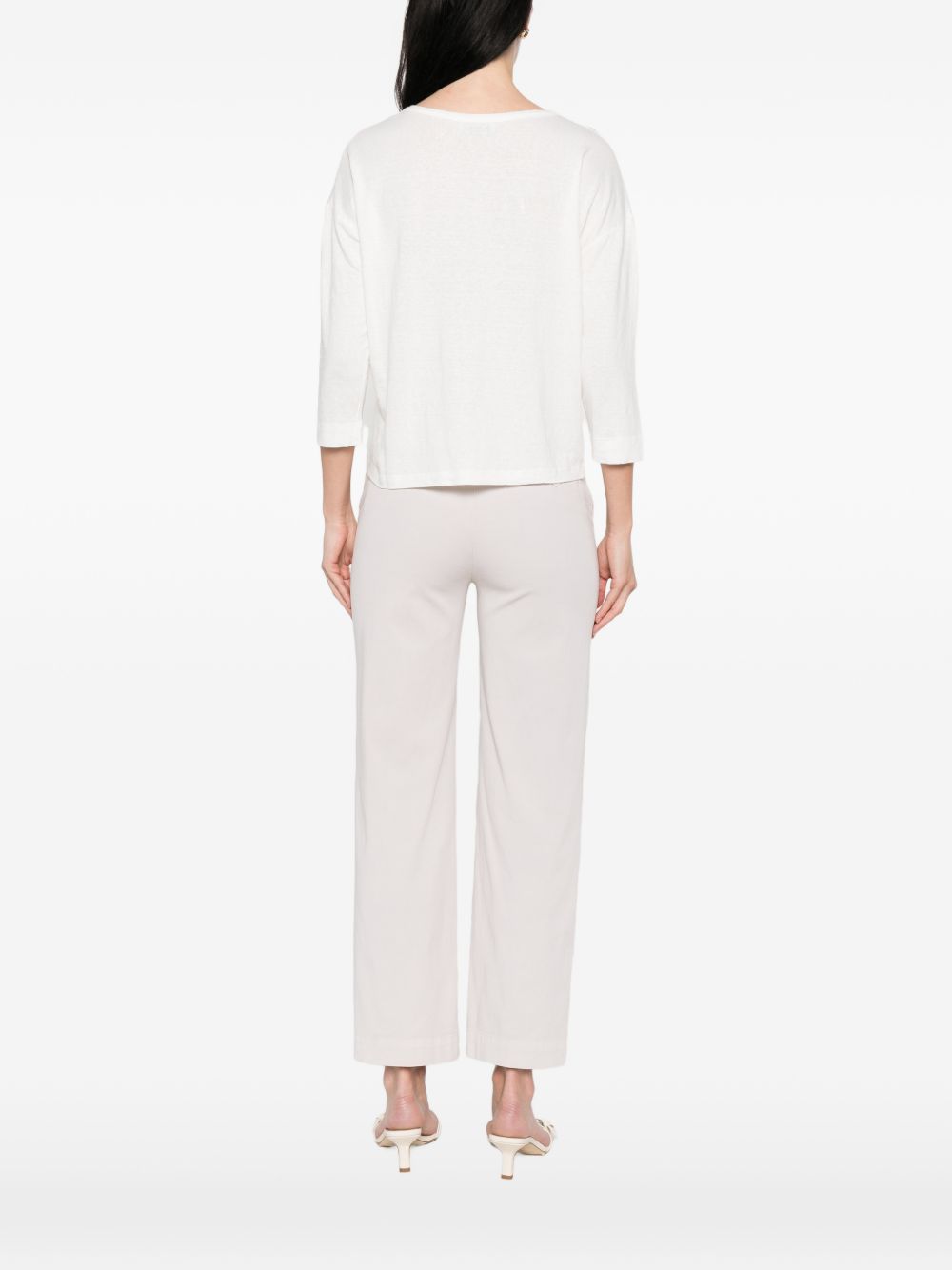 Base Linen crewneck sweater - view 4
