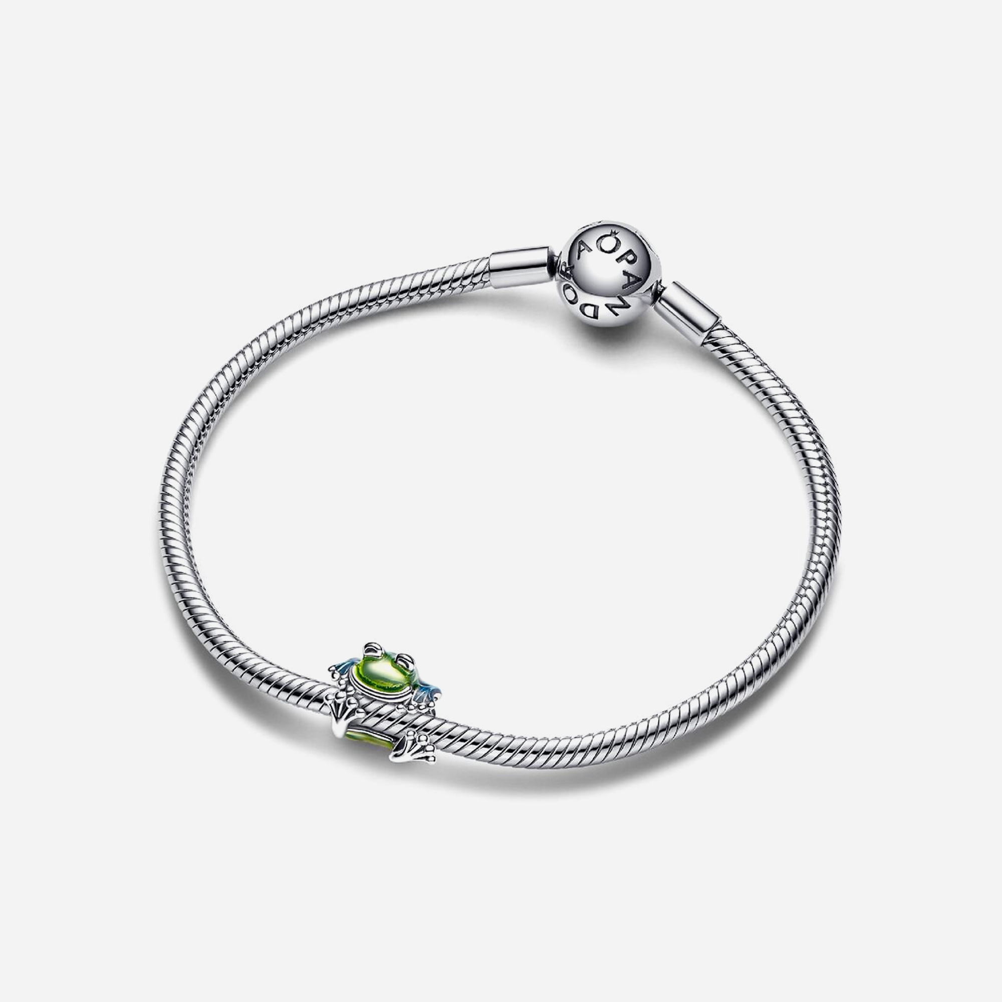 Pandora Climbing Frog Charm Sterling Silver - view 2