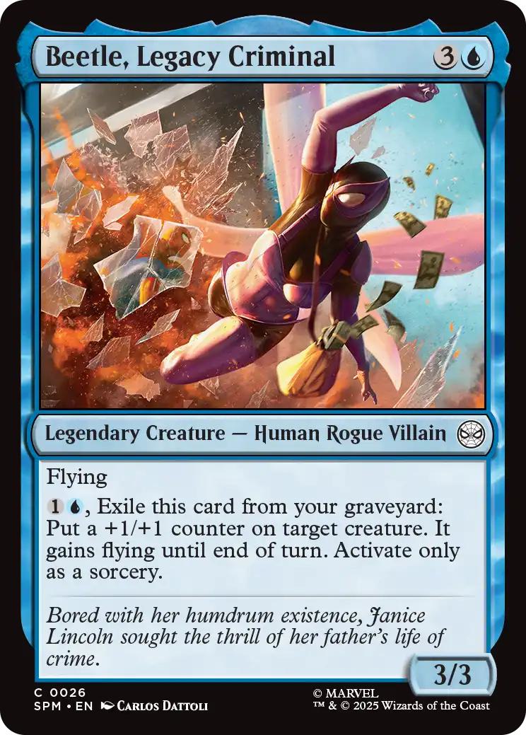 Beetle legacy criminal – Magic Beetle, Legacy Criminal [26] [Marvel's Spider-Man] [Non-Foil]