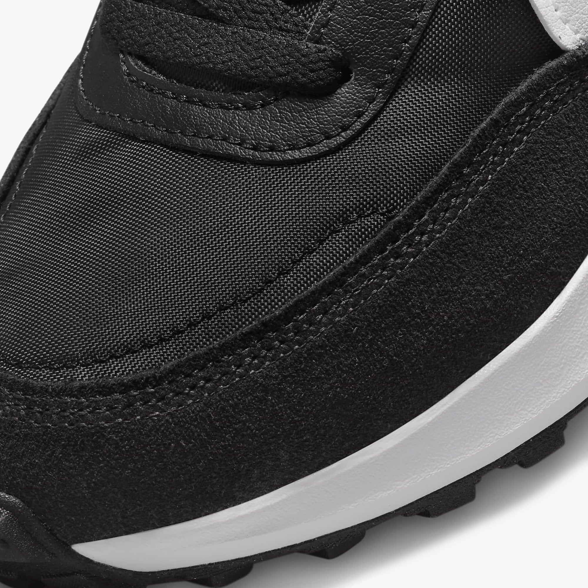 Nike | WAFFLE DEBUT { BLACK/WHITE-ORANGE-CLEAR - view 5