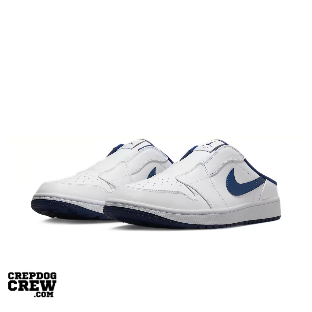 Nike Air Jordan Jordan 1 Mule Golf White Midnight Navy - view 2