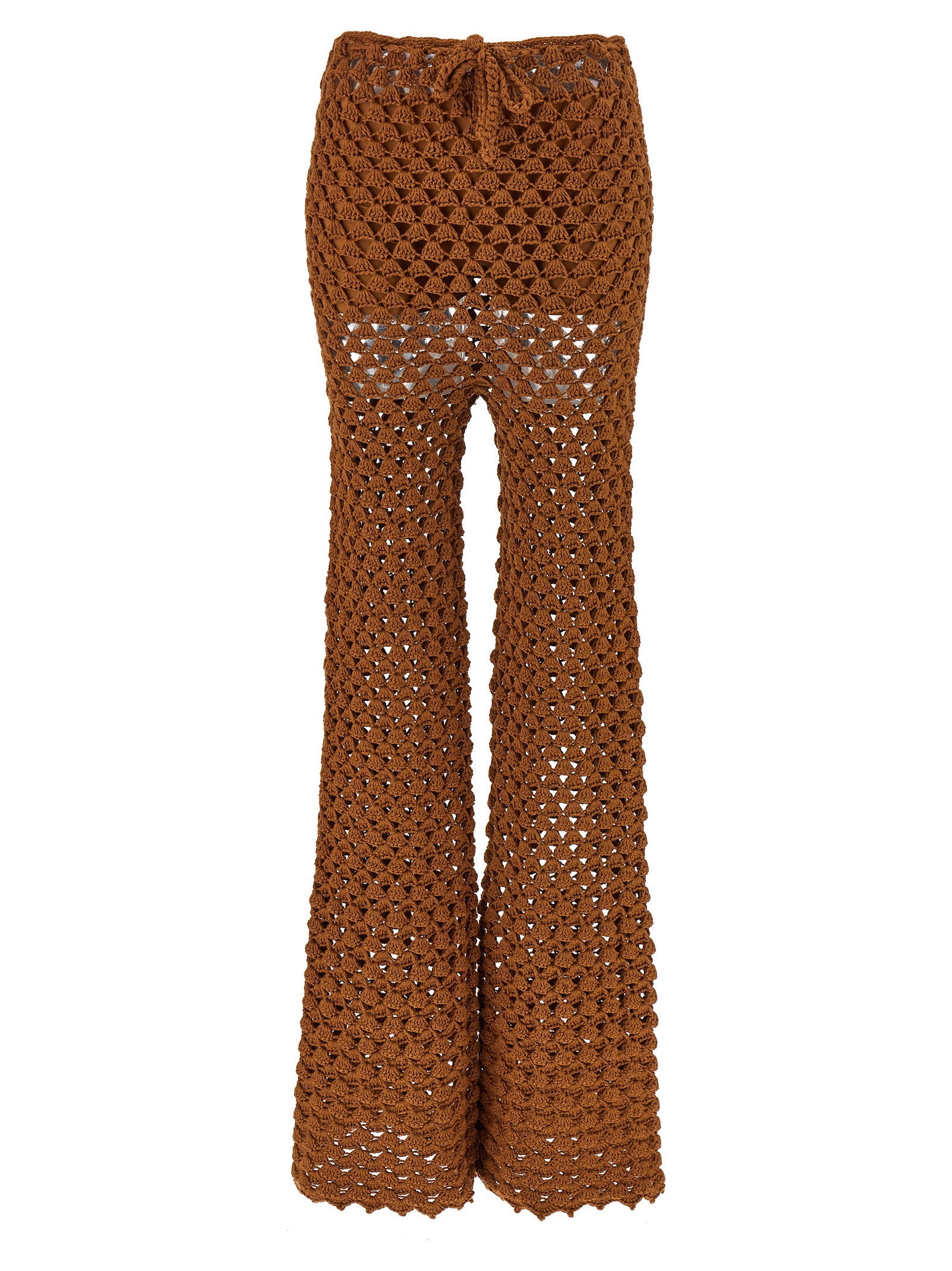 Ermanno Scervino Crochet Pants – 100% cotton