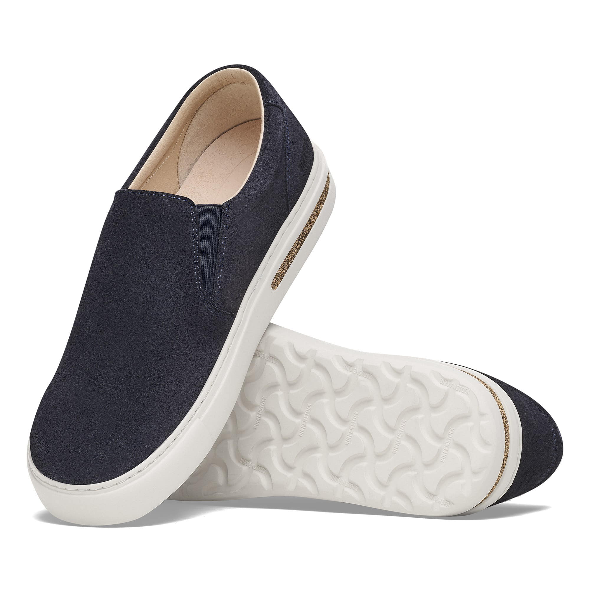 Birkenstock Oswego Suede Leather – Blue Blue/Midnight