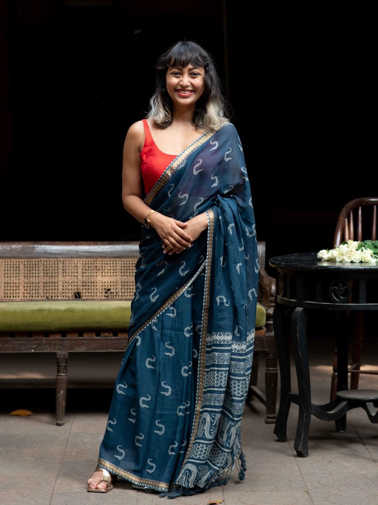 Women's sarees – suta.in Gar-2445 – Women's