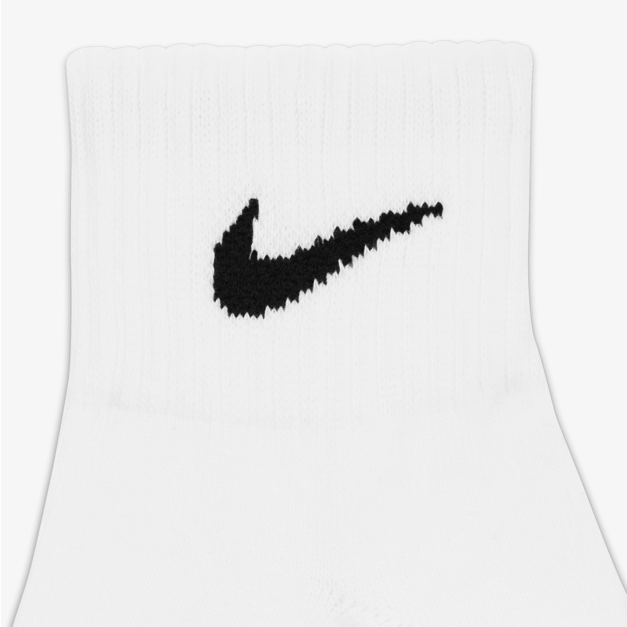 Nike | Performance Lightweight Training Ankle Socks (3 Pairs) { Grey/white/black - view 5