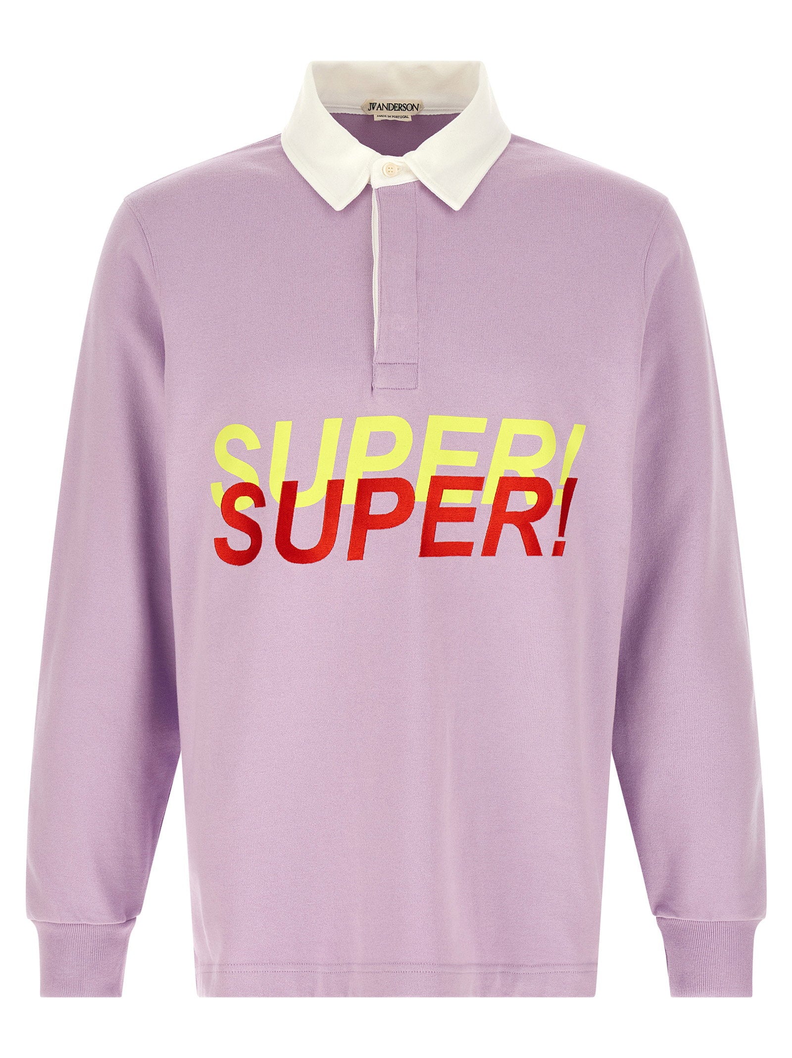 J.w.anderson Super Super Polo Shirt – 100% cotton