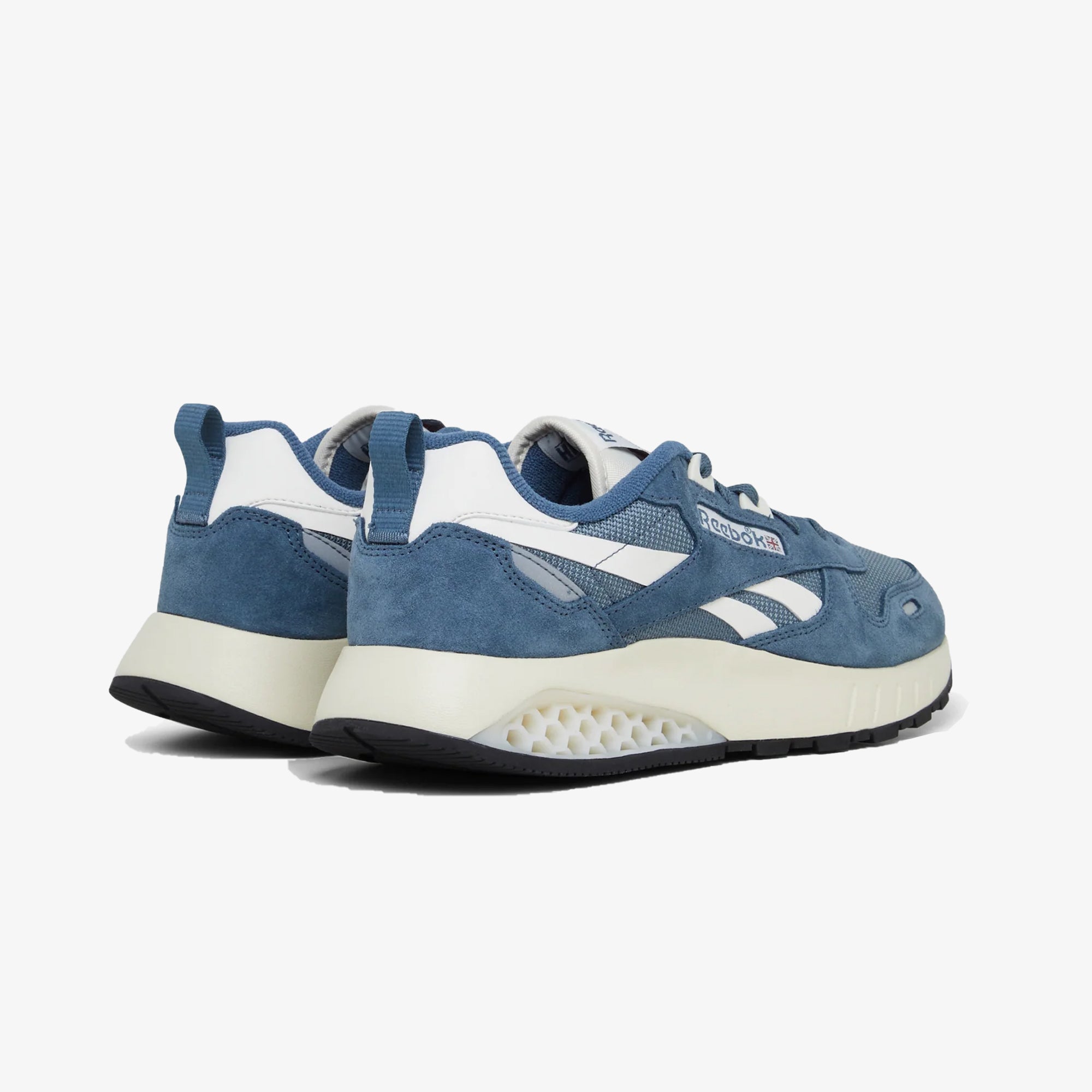 Reebok | CLASSIC LEARHER HEXALITE + { HOOPS BLUE/CHALK/ALABASTER - view 2