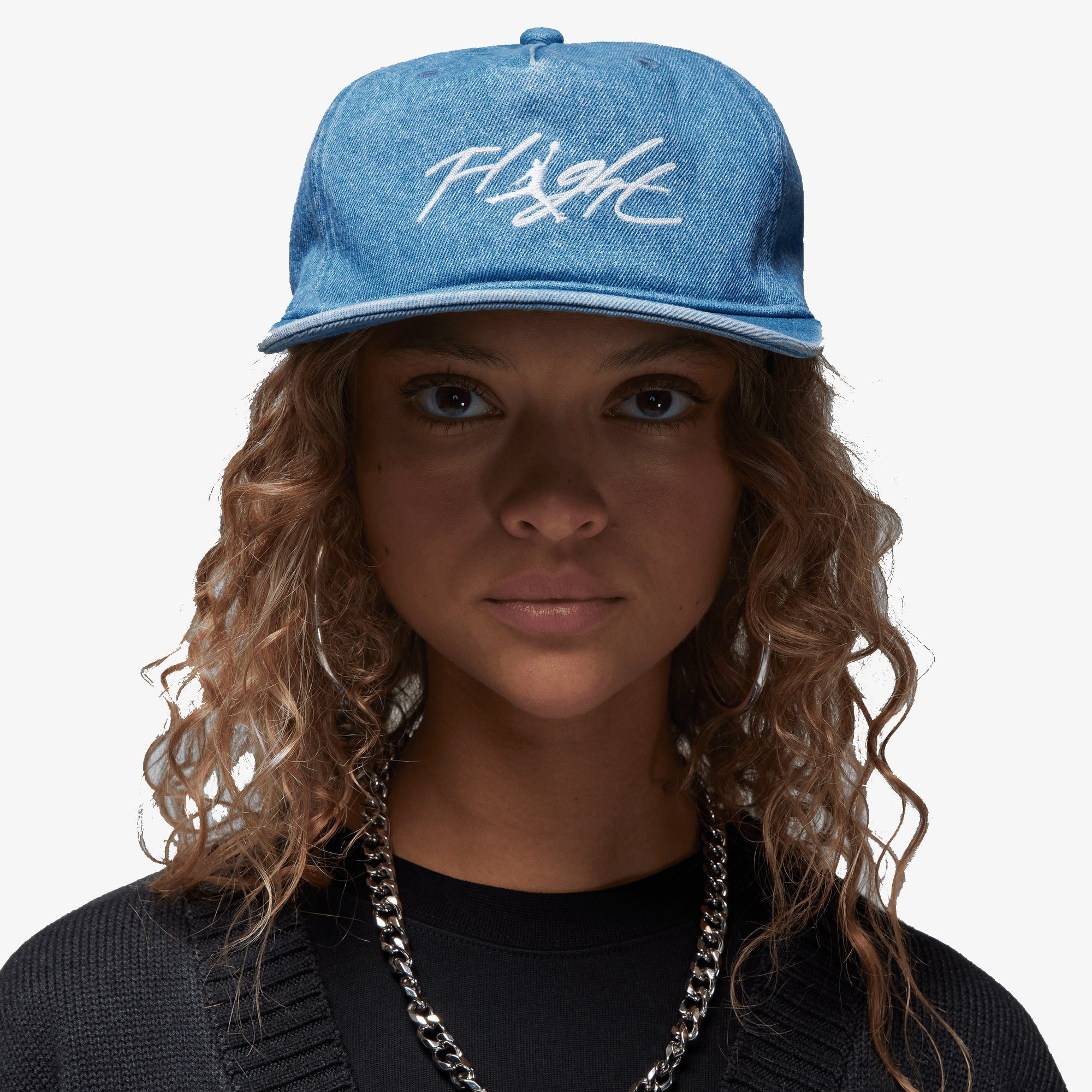 Jordan | UNSTRUCTURED 5-PANEL HAT { BLUE GREY/WHITE - view 2