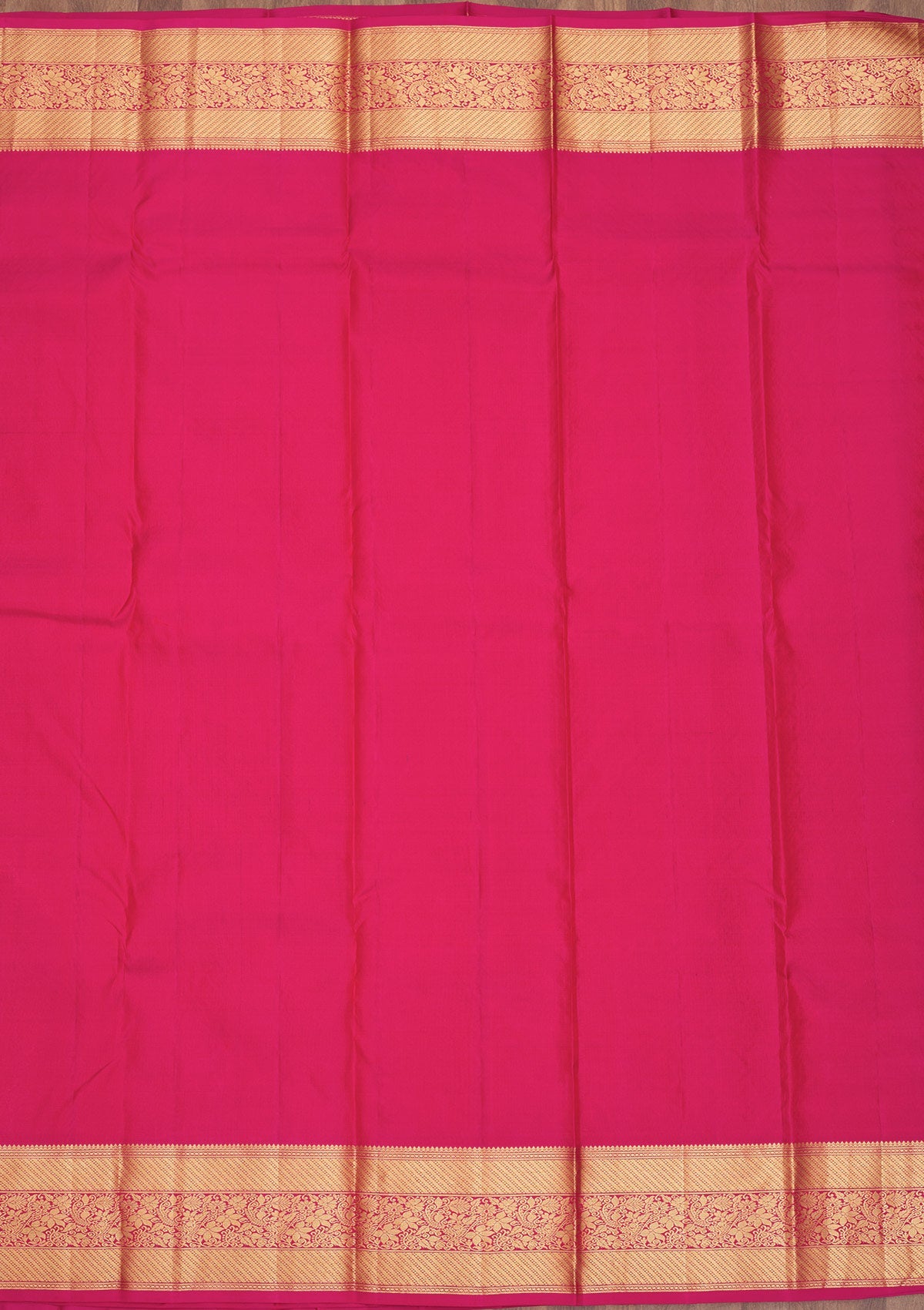 Koskii Rani Pink Zariwork Pure Silk Saree – Women's - view 7