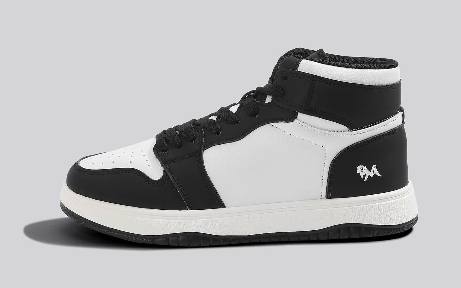 Neeman's Character High Top : Black-White