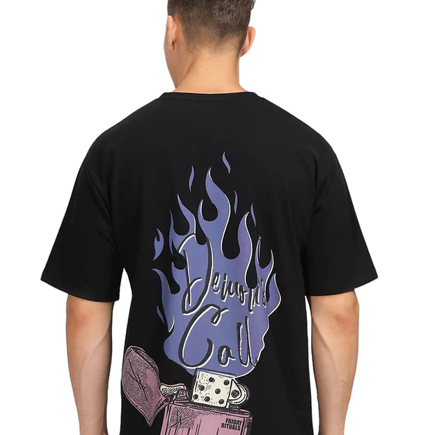 Cop Underdog Demon's Call Oversized Tee - view 2