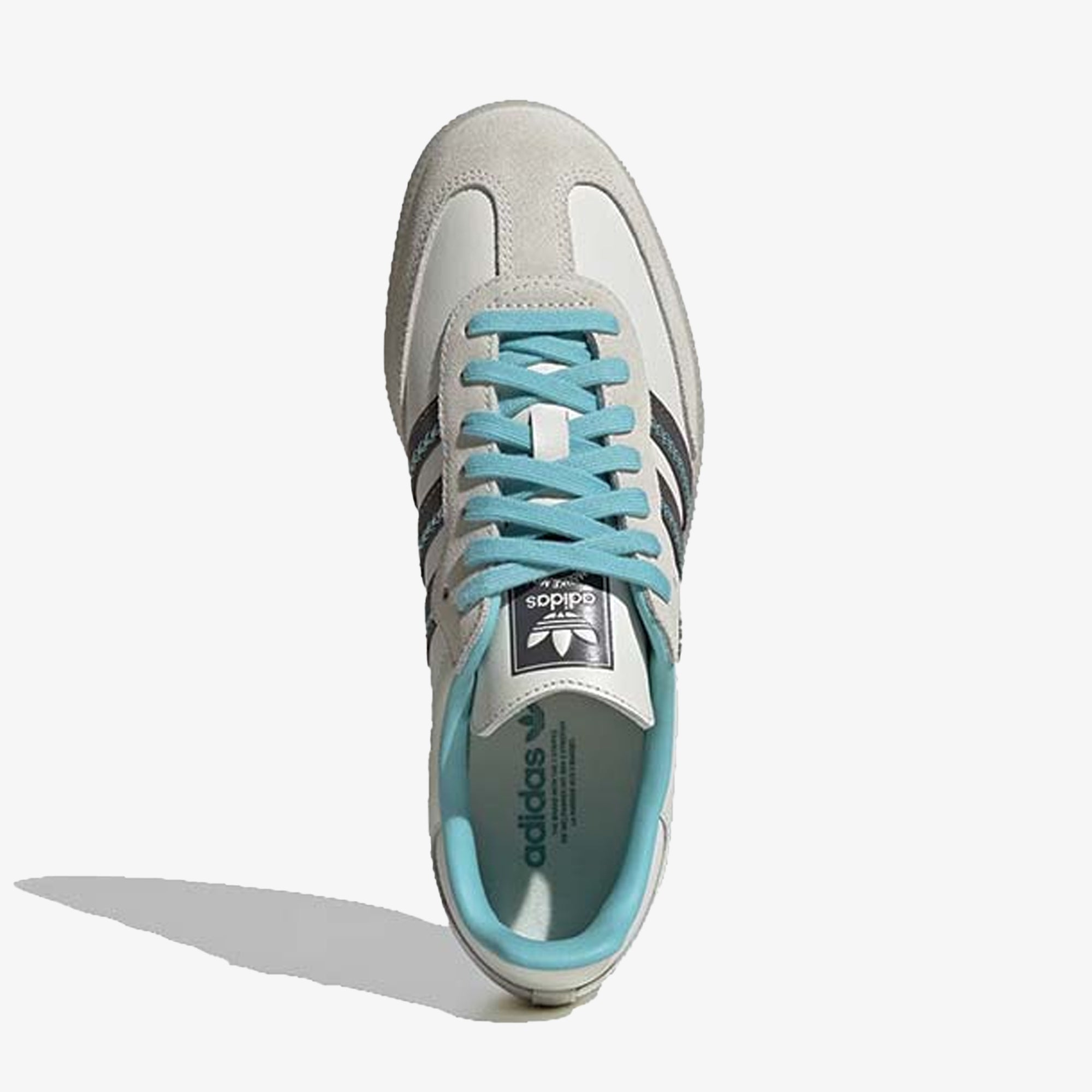 Adidas Originals | Samba Og { Ivory/charcoal/easy Mint - view 2