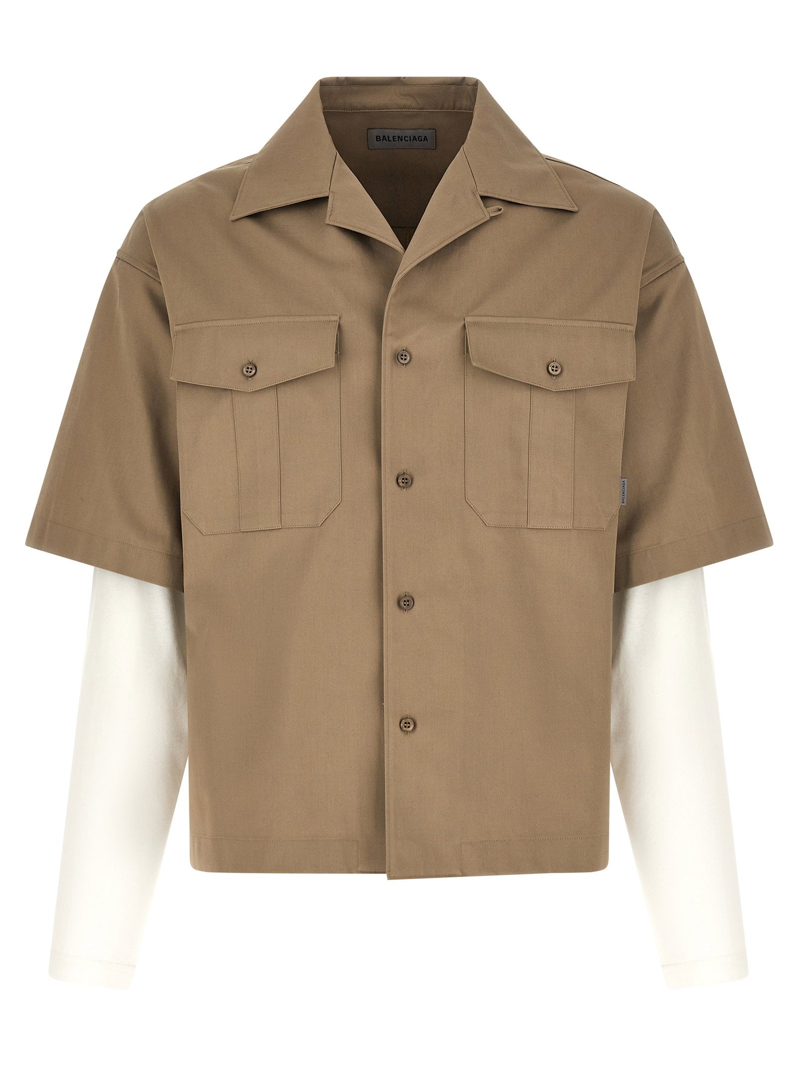 Balenciaga Double-layer Shirt – 100% cotton