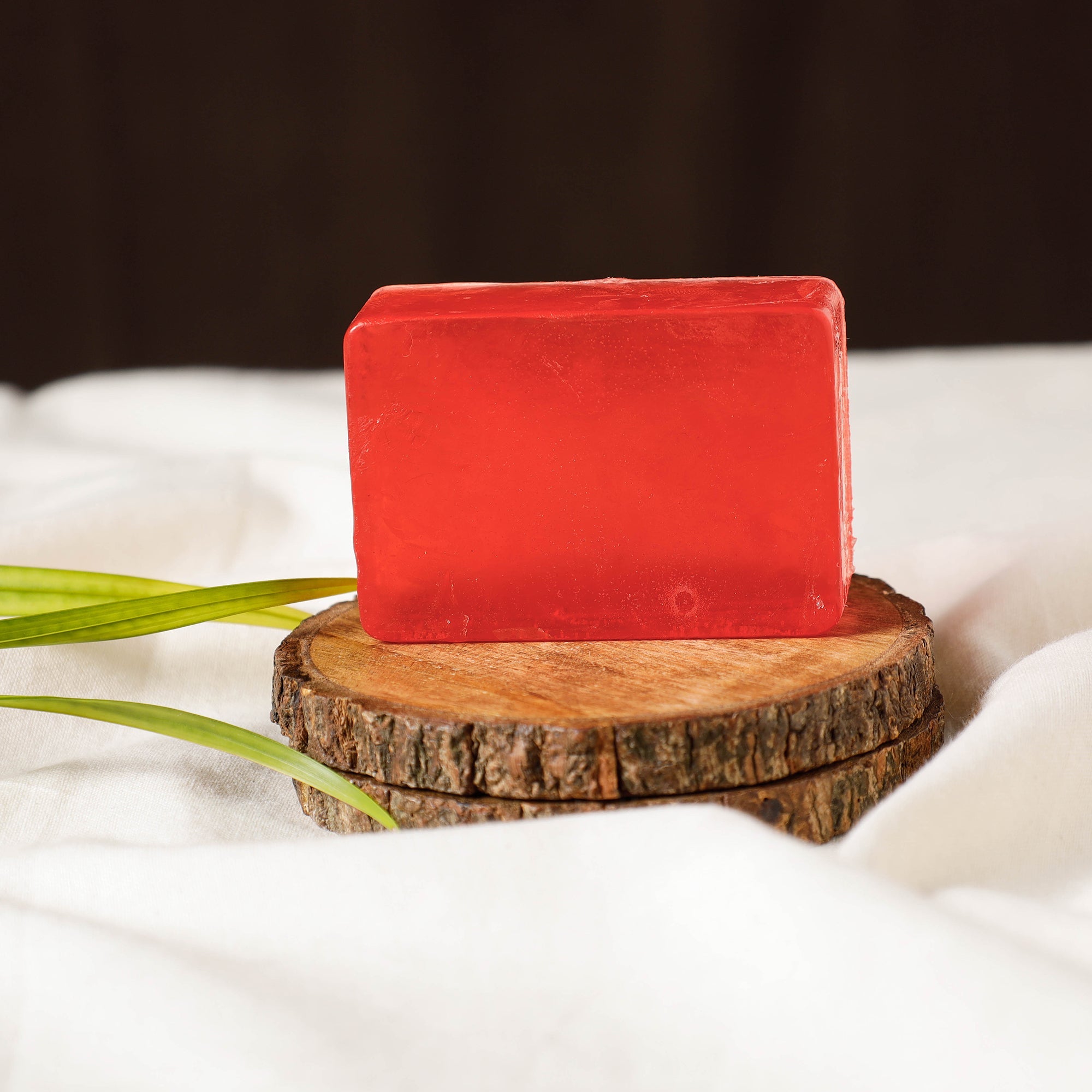 ITOKRI CRAFTS INITIATIVE Bihra Handmade Natural Redwine Soap (100gm) - view 2