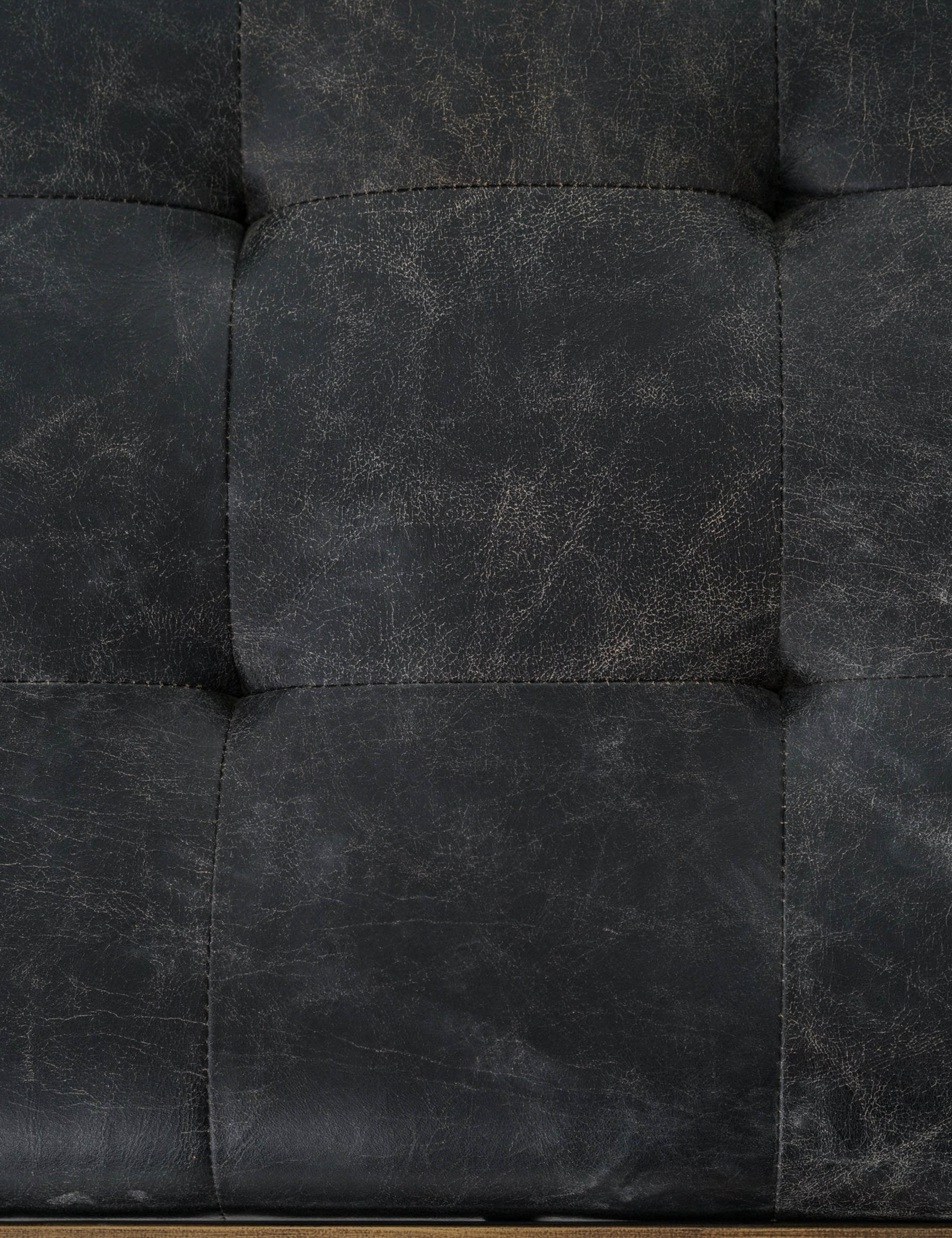 Lulu and Georgia Olwina Leather Coffee Table - view 7