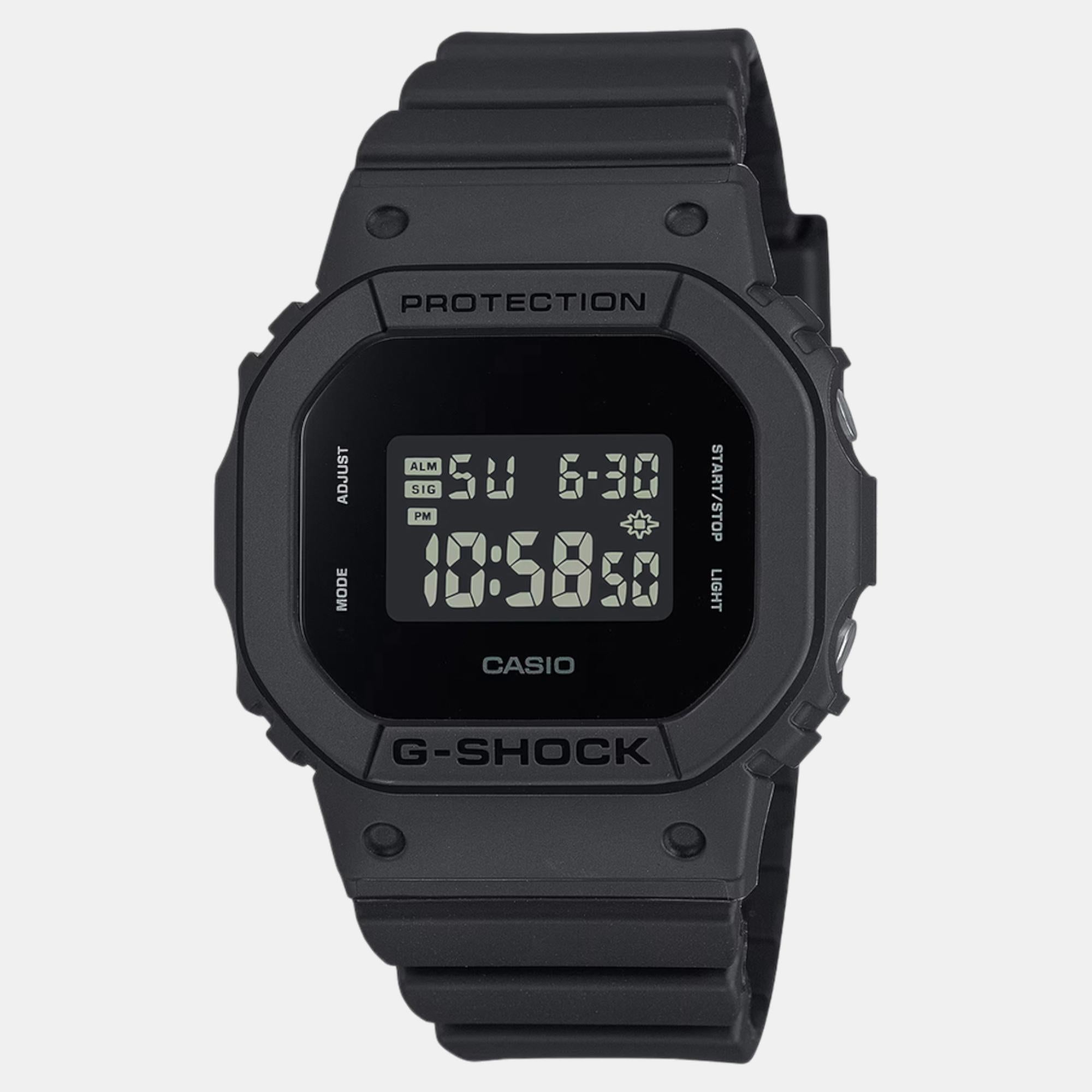 Casio G-Shock Women Quartz Black Dial Digital Resin Watch G1616