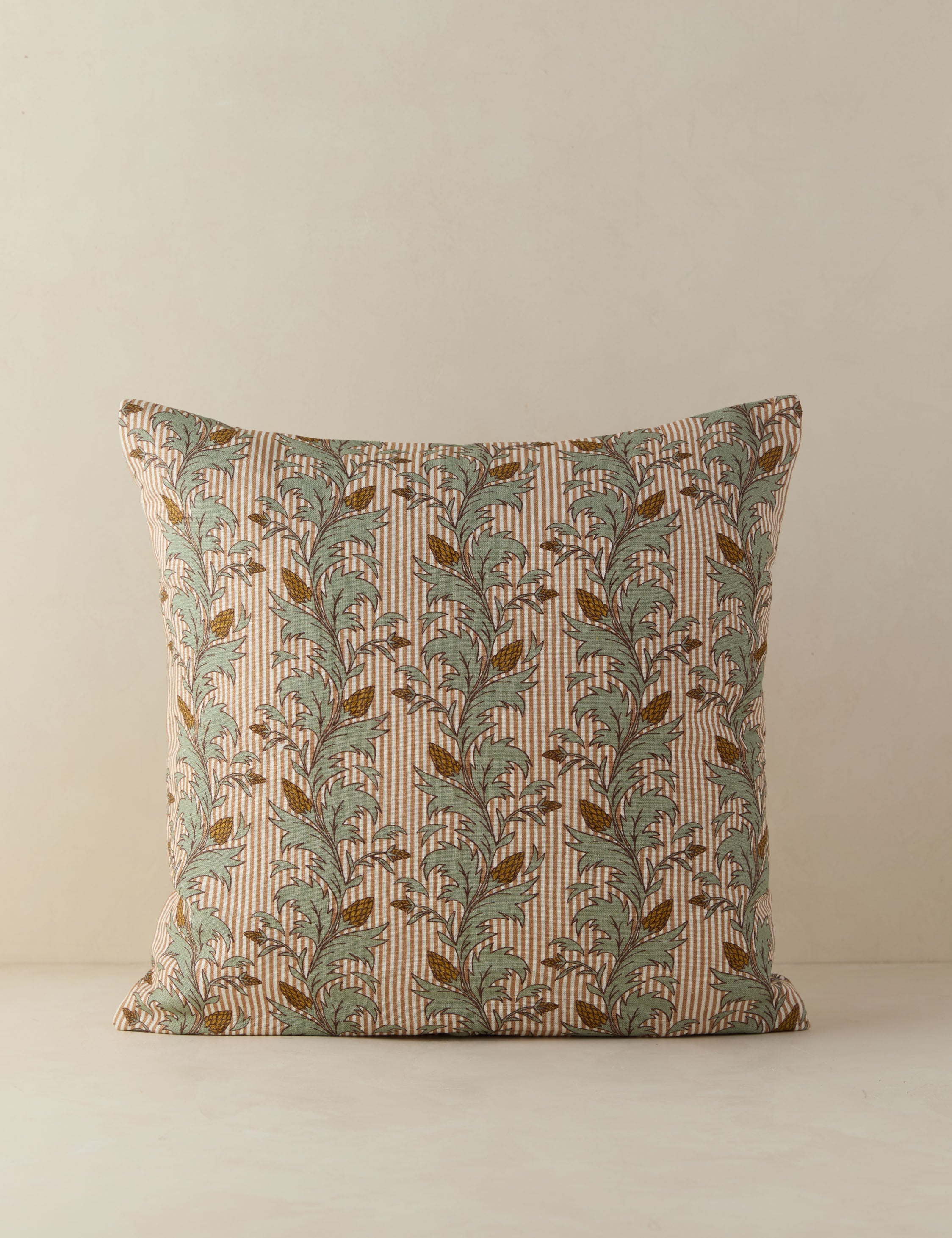 Lulu and Georgia Marvilla Linen Pillow – Rust