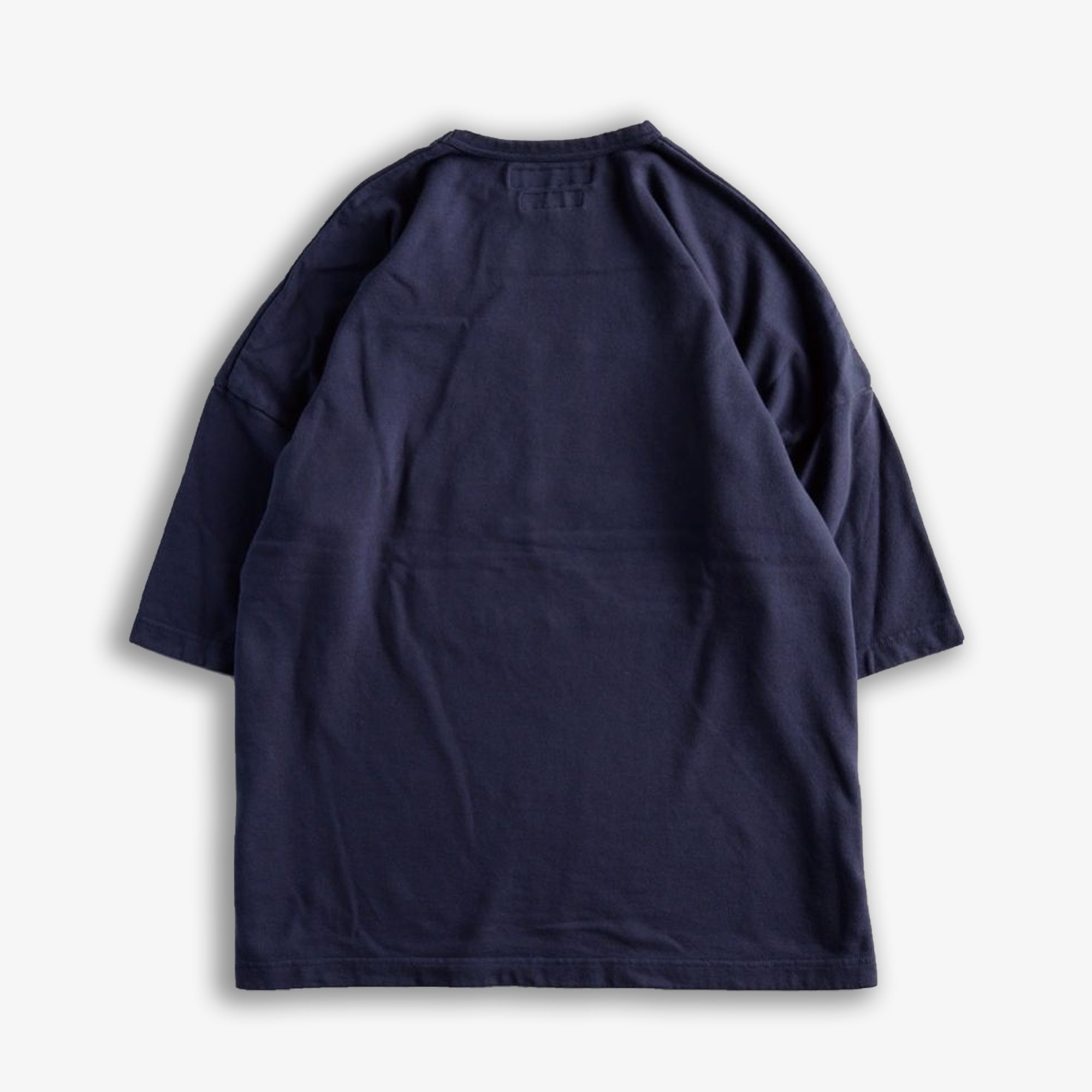 Fdmtl | F Patch Wide Sweat Tee { Navy