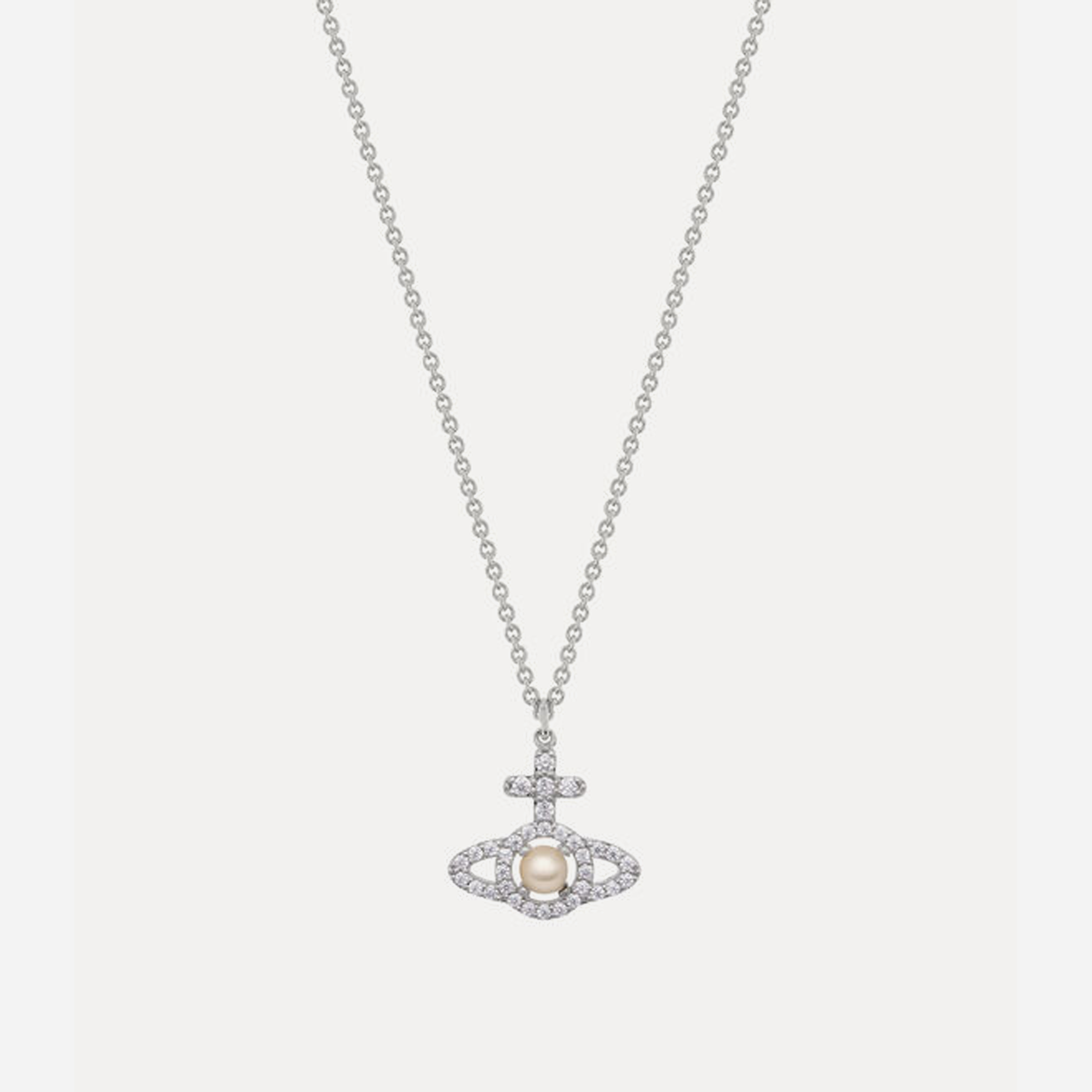 Vivienne Westwood Olympian Pearl Pendant Necklace