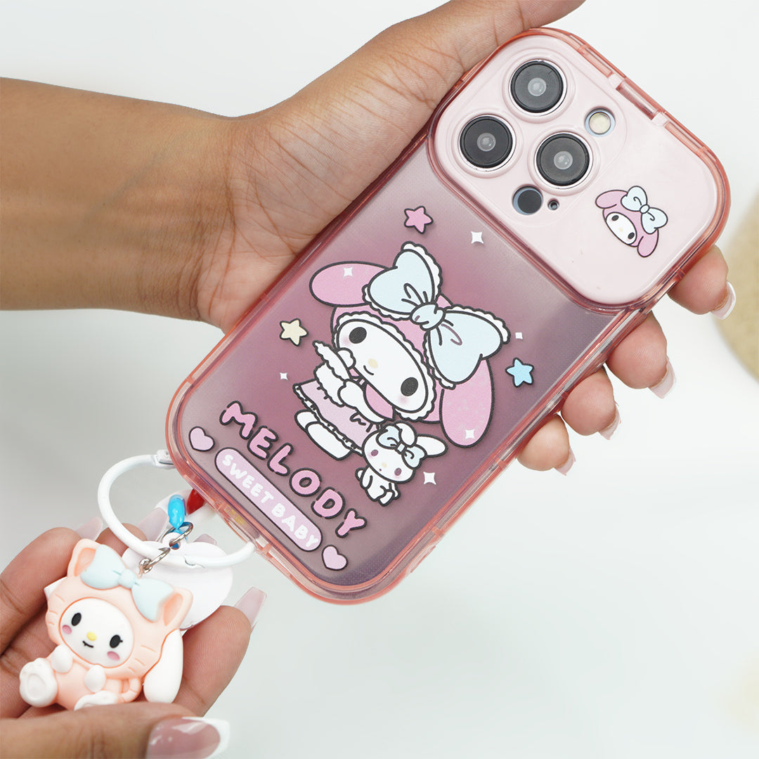 Peeperly Cartoon Melody Flip Mirror Case – No Color - view 15