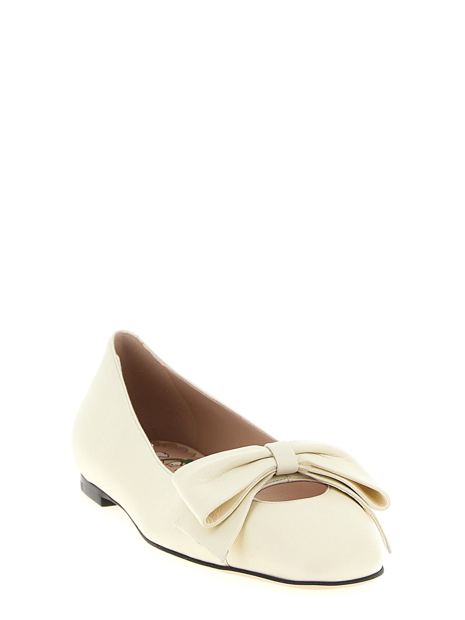 Valentino Garavani Bowow Ballet Flats – 100% leather - view 2