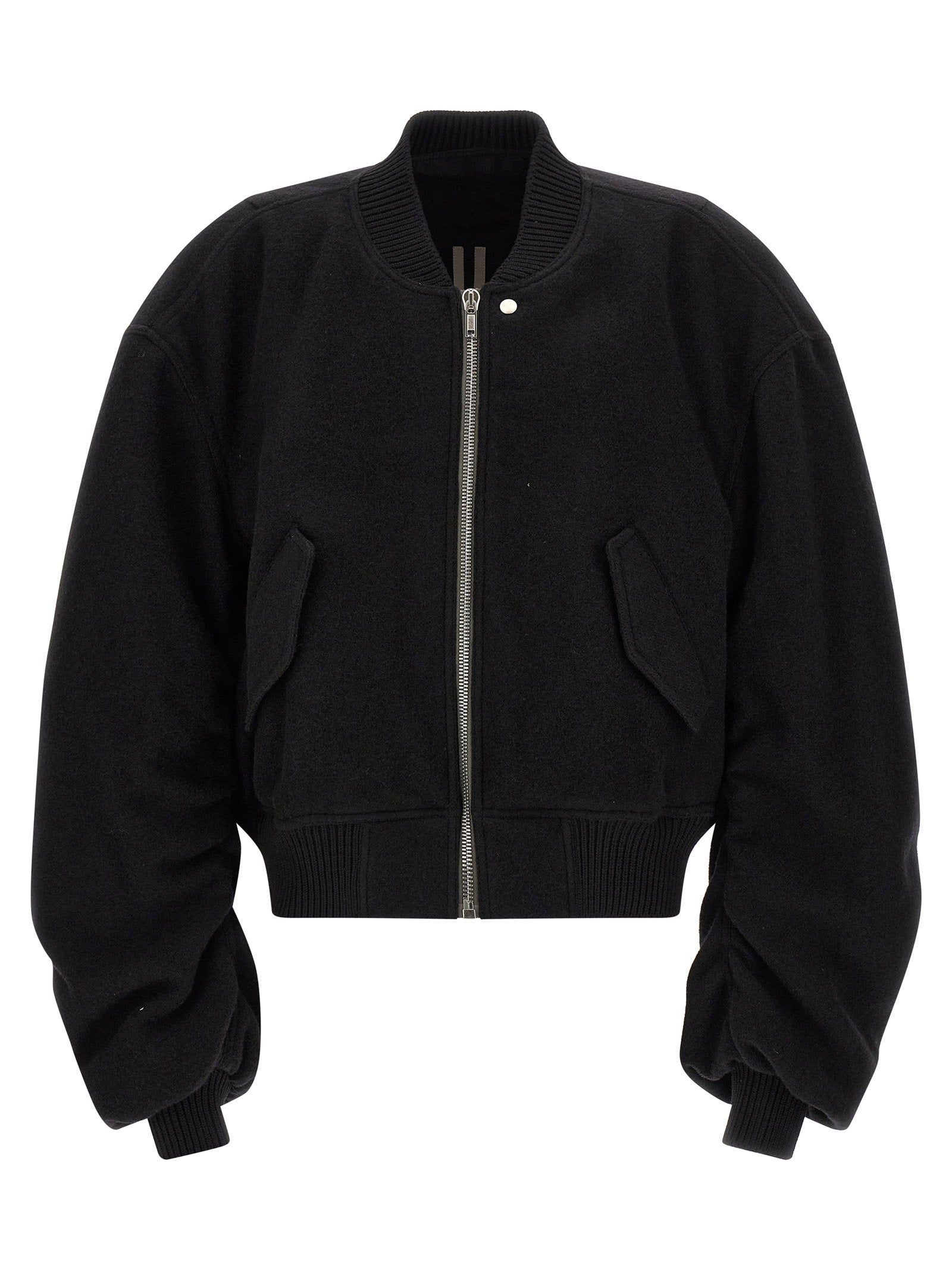 Rick Owens Secchia Flight Bomber Jacket – 100% virgin wool