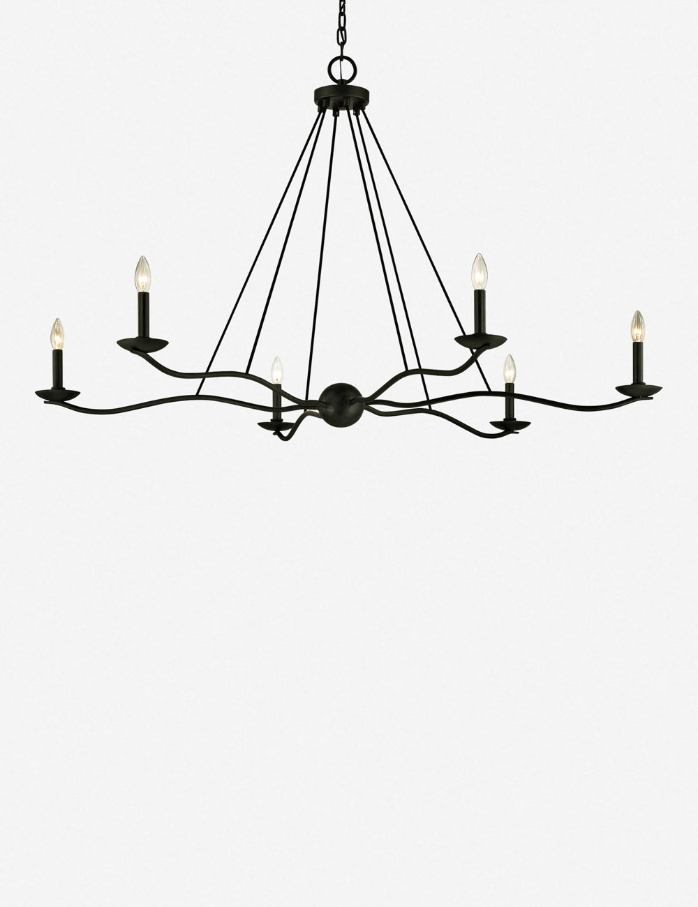 Lulu and Georgia Atherton Chandelier – Black