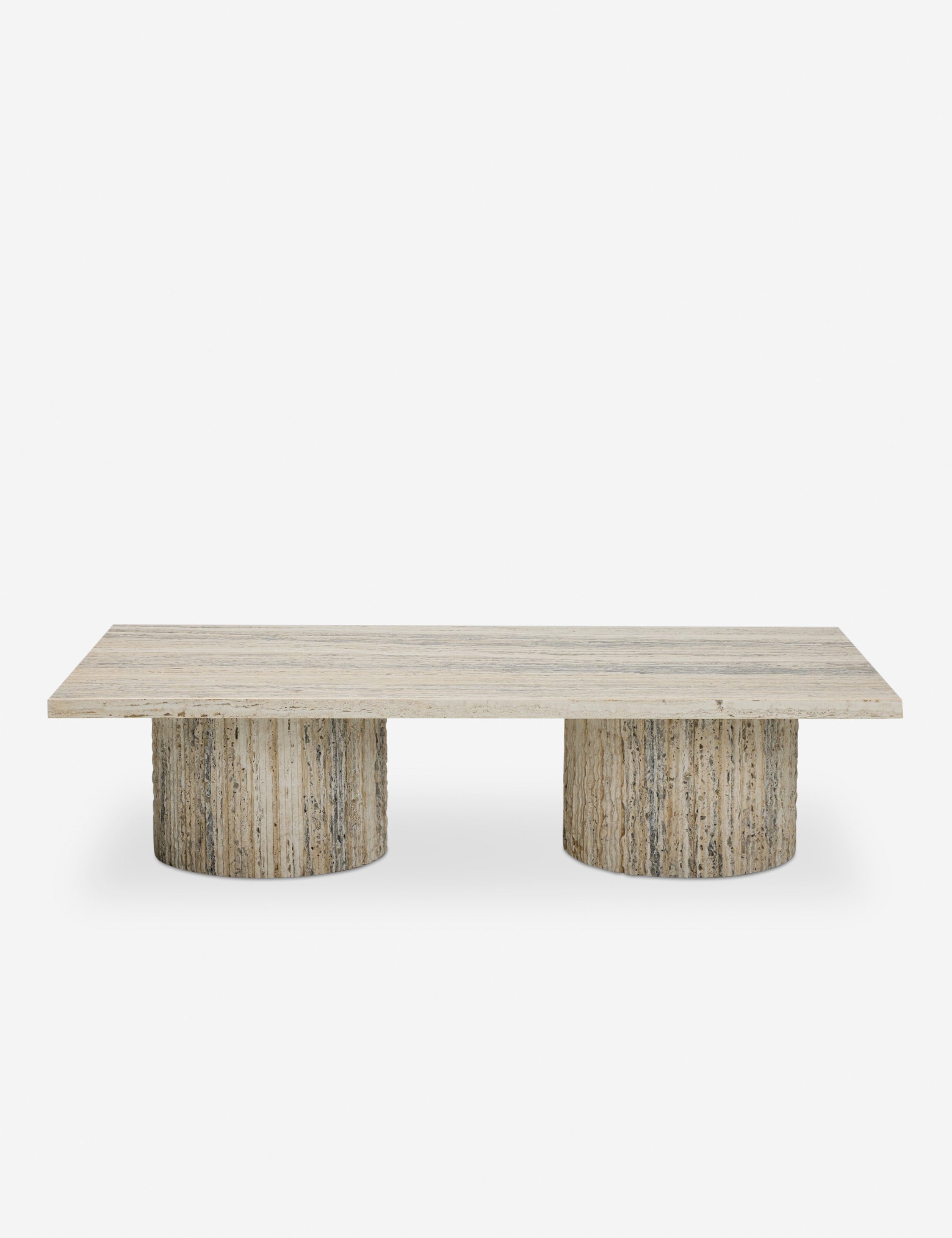 Lulu and Georgia Capucine Coffee Table – Travertine