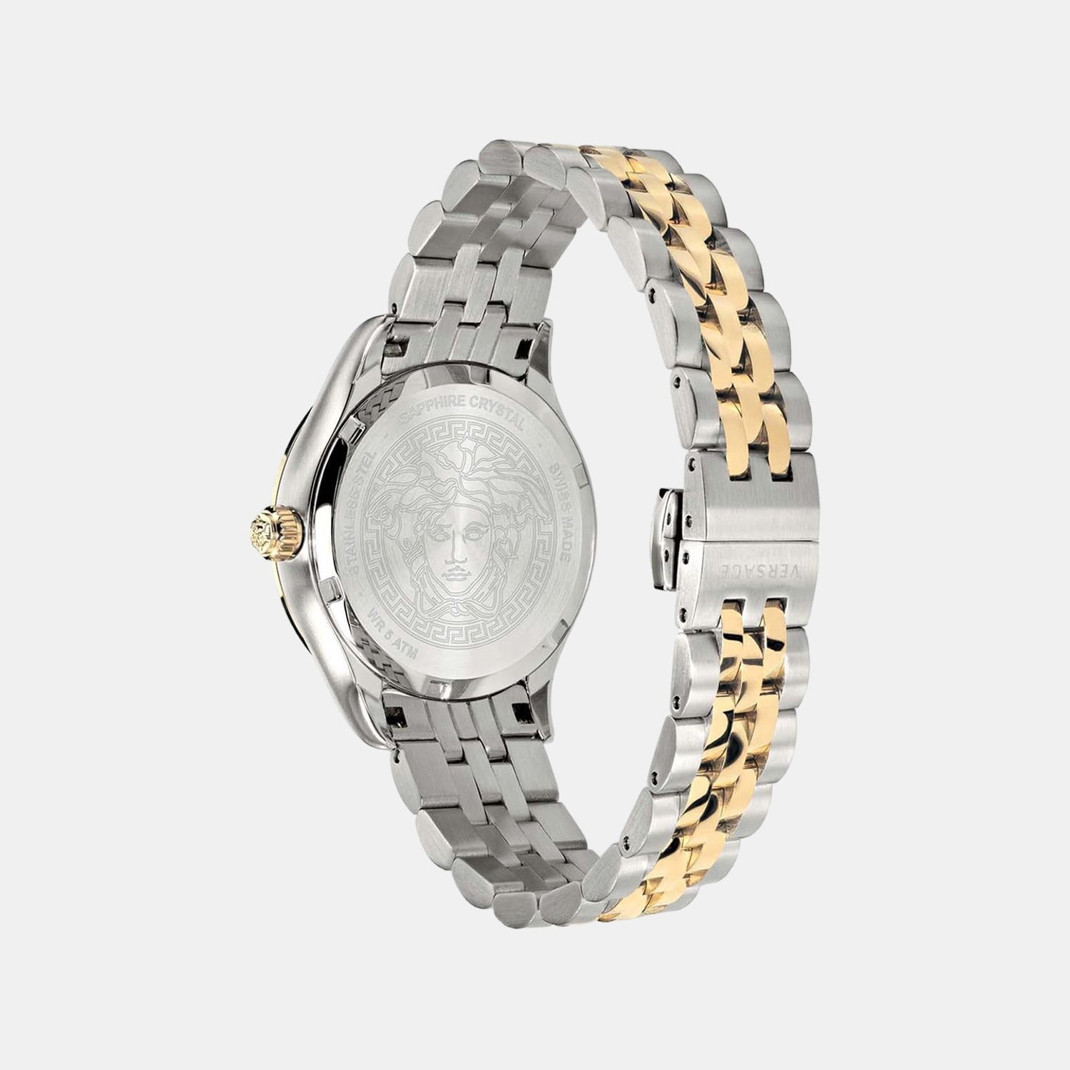 Versace Hellenyium Women Quartz Grey Dial Analog Stainless Steel Watch VEHU00520 - view 3
