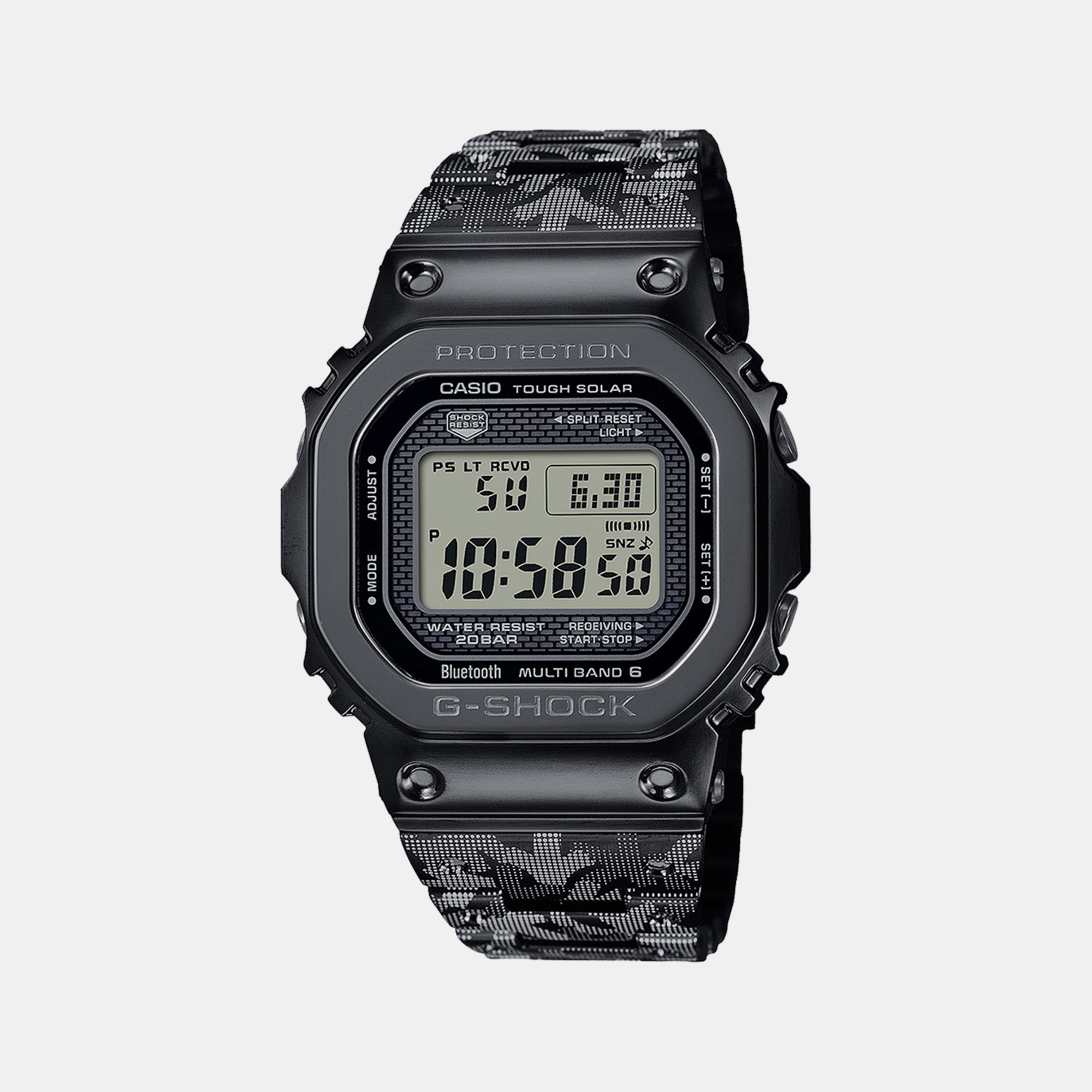 Casio G-Shock Men Quartz Black Dial Digital Silicone Watch G1321