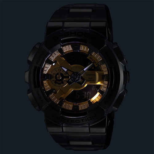 Casio G-Shock G-STEEL 110 Series Gold Dial Men 48.8mm G1688 GM-110BD-1A9 - view 3