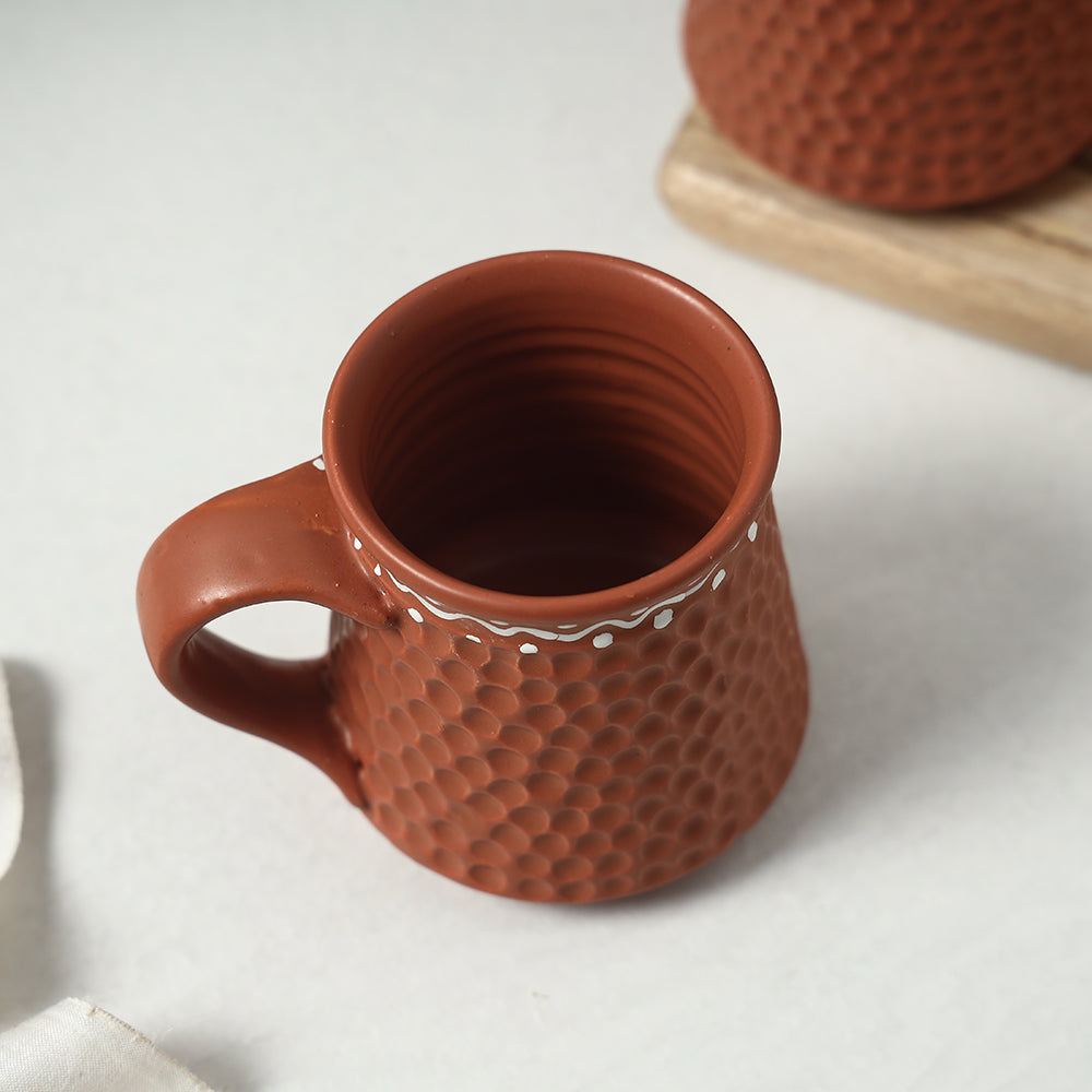 HAVELI CHRONICLES Brown - Ceramic Mugs (Set of 2, 300 ml) - view 2