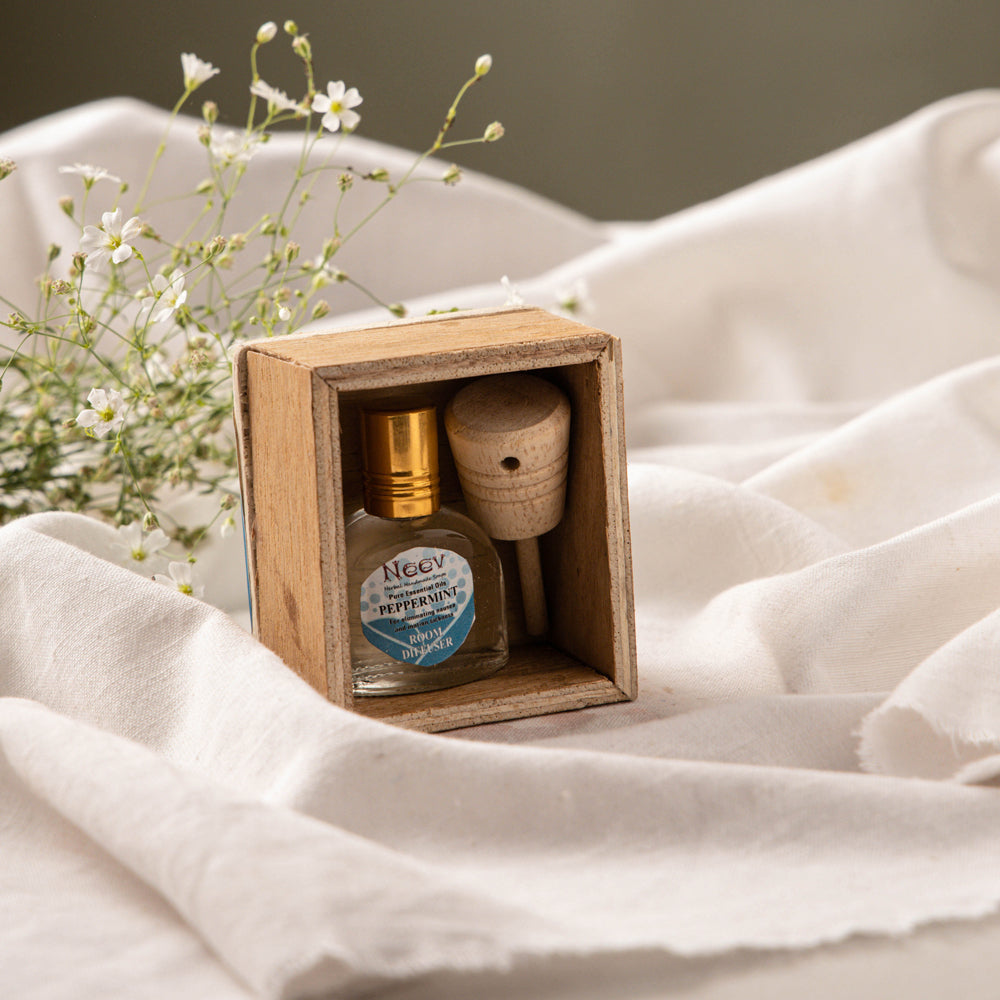 NEEV "Peppermint Room Diffuser For eliminating nausea and motion sickness"