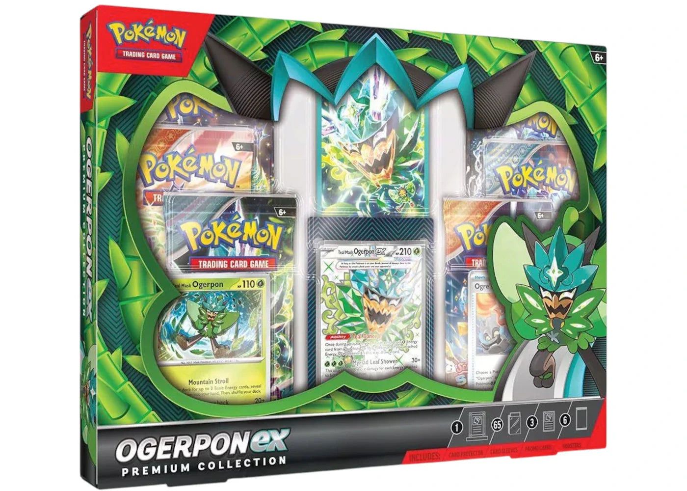 Scarlet violet ogerpon – 2024 Pokémon Scarlet & Violet Ogerpon EX Premium Collection Box