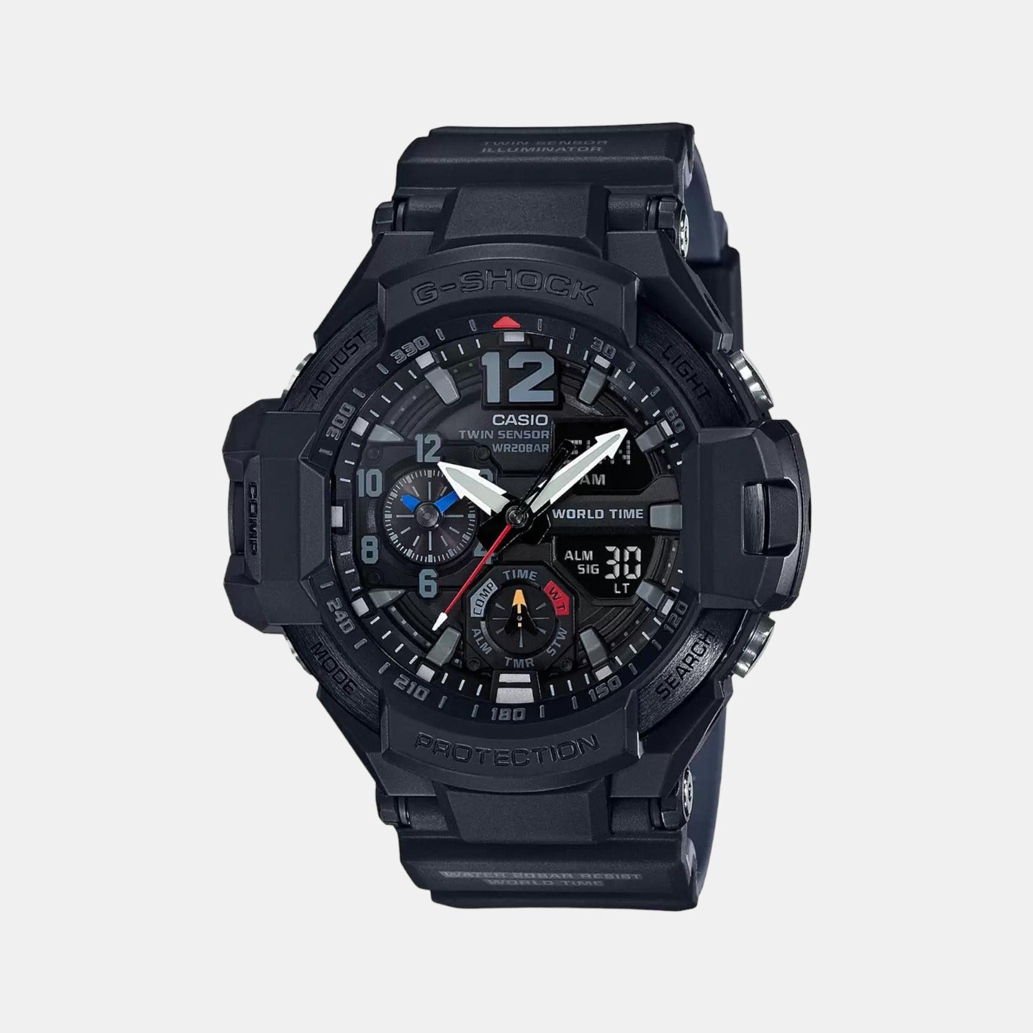 Casio G-Shock Men Quartz Black Dial Analog-Digital Resin Watch G815