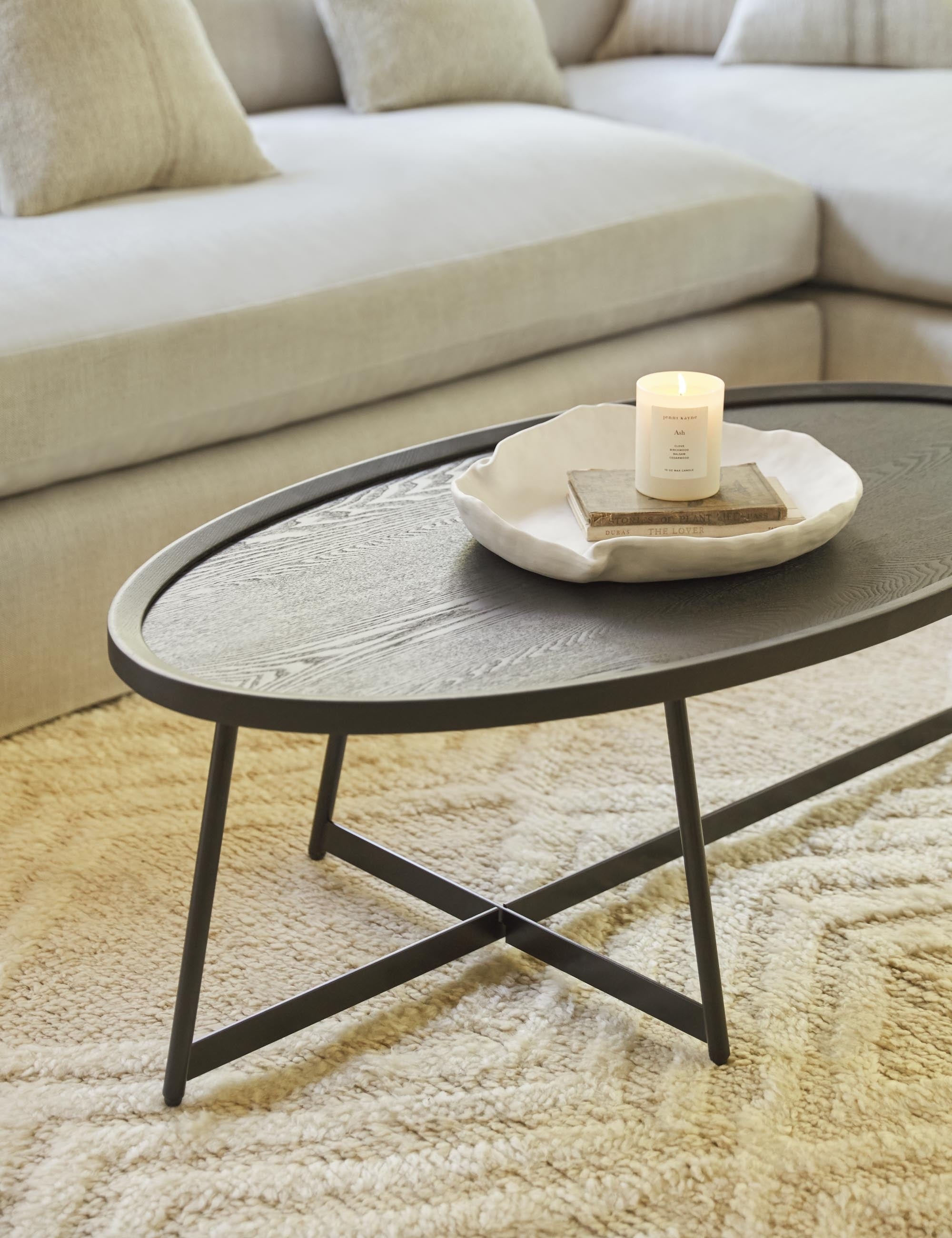 Lulu and Georgia Gweneth Oval Coffee Table - view 6