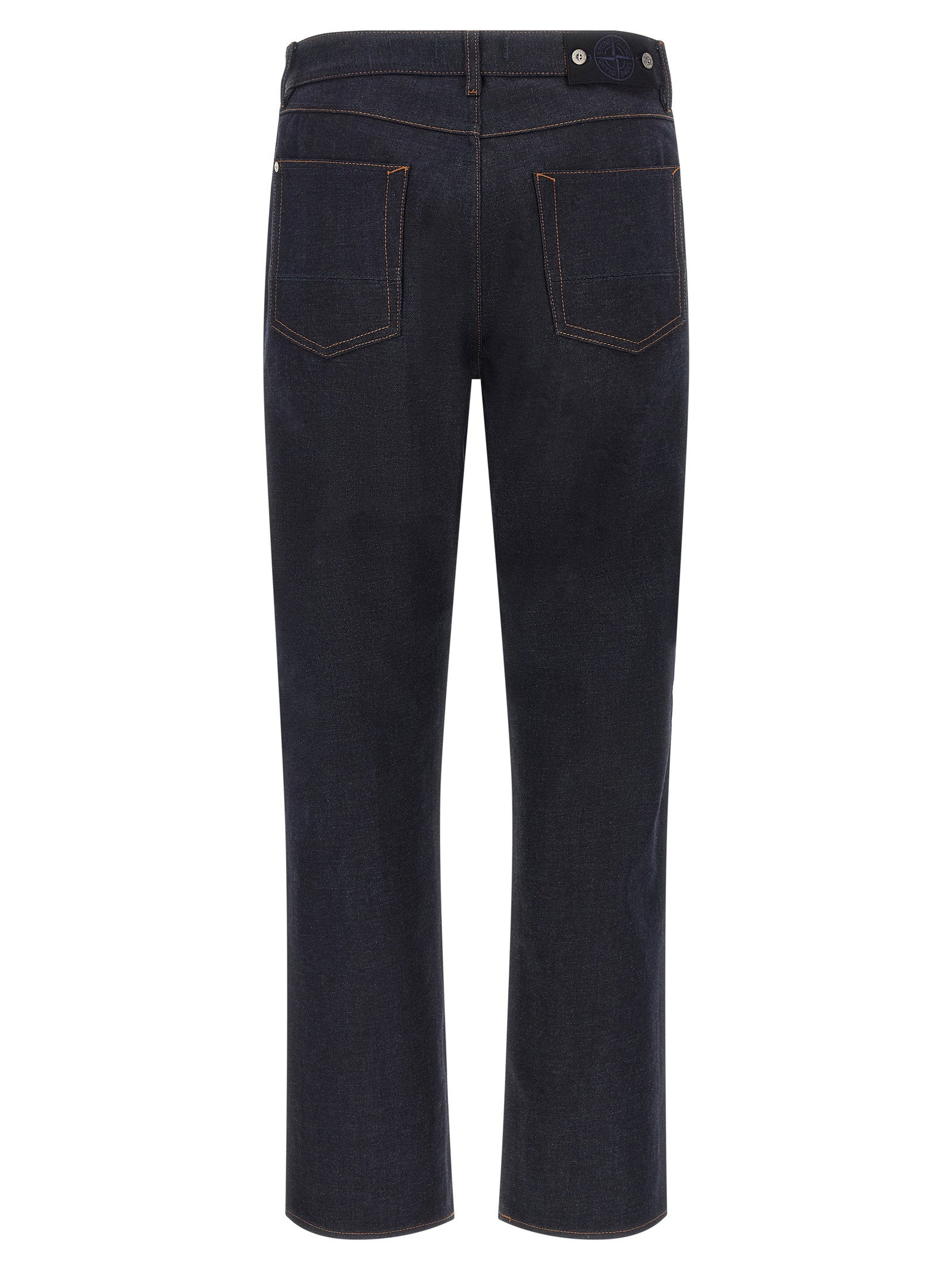 Stone Island Indigo Denim-rinsed Jeans – 100% cotton - view 2