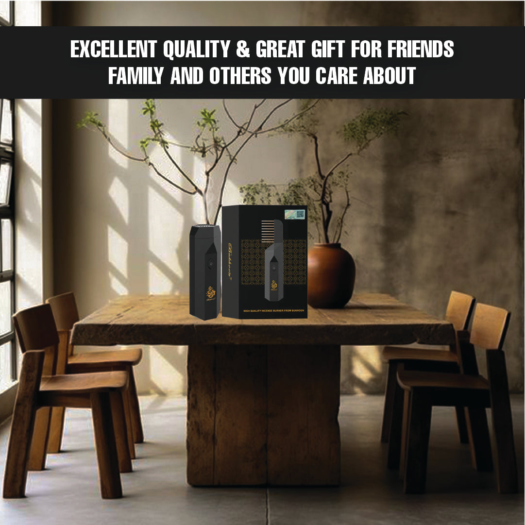 Cash on Delivery Available Upyoga 2 in 1 Hair Comb Incense Burner & Home Diffuser | 1 Year Warranty | Rechargeable | Bakhoor Included - view 13