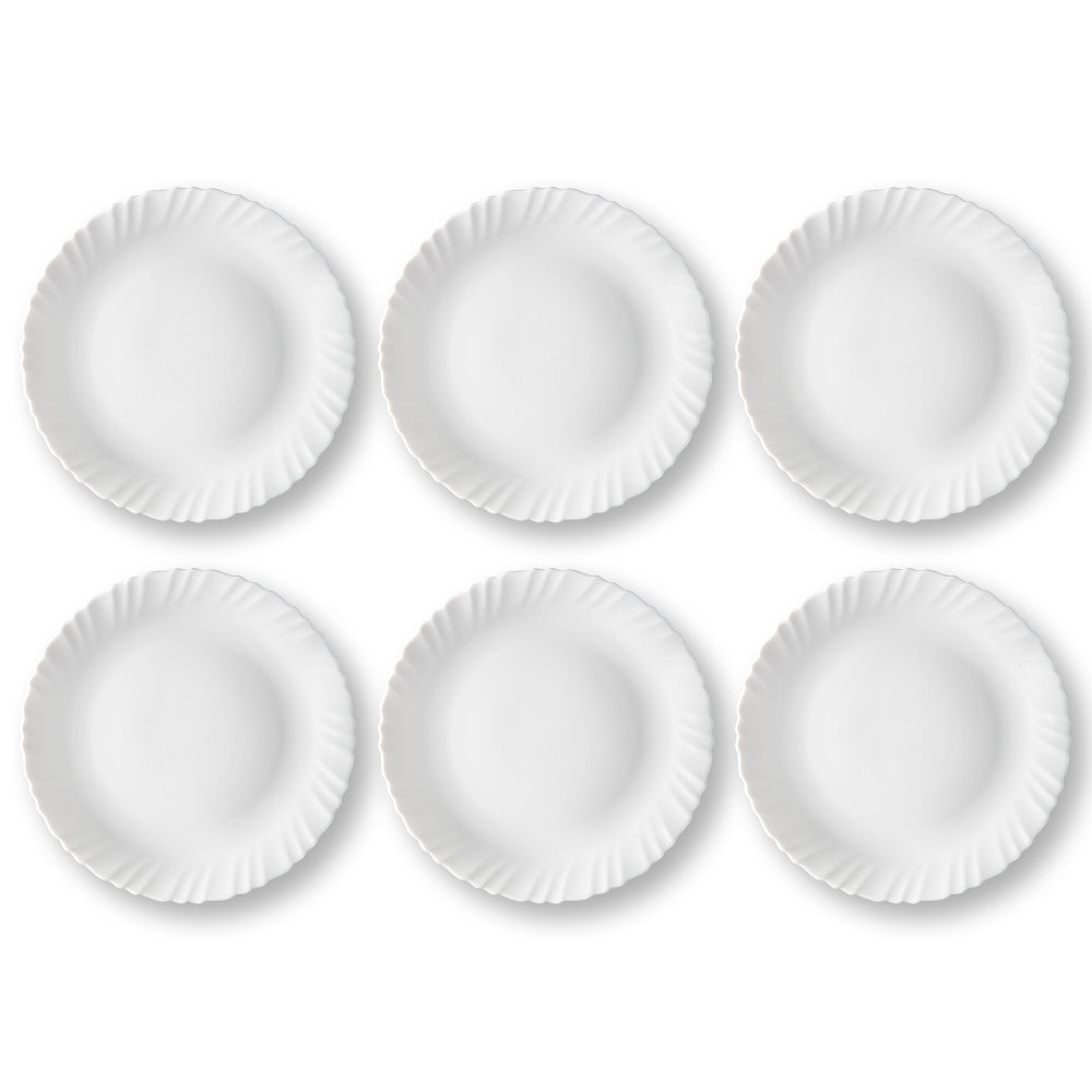 My Borosil Larah by Borosil White Full Plate Set - view 2