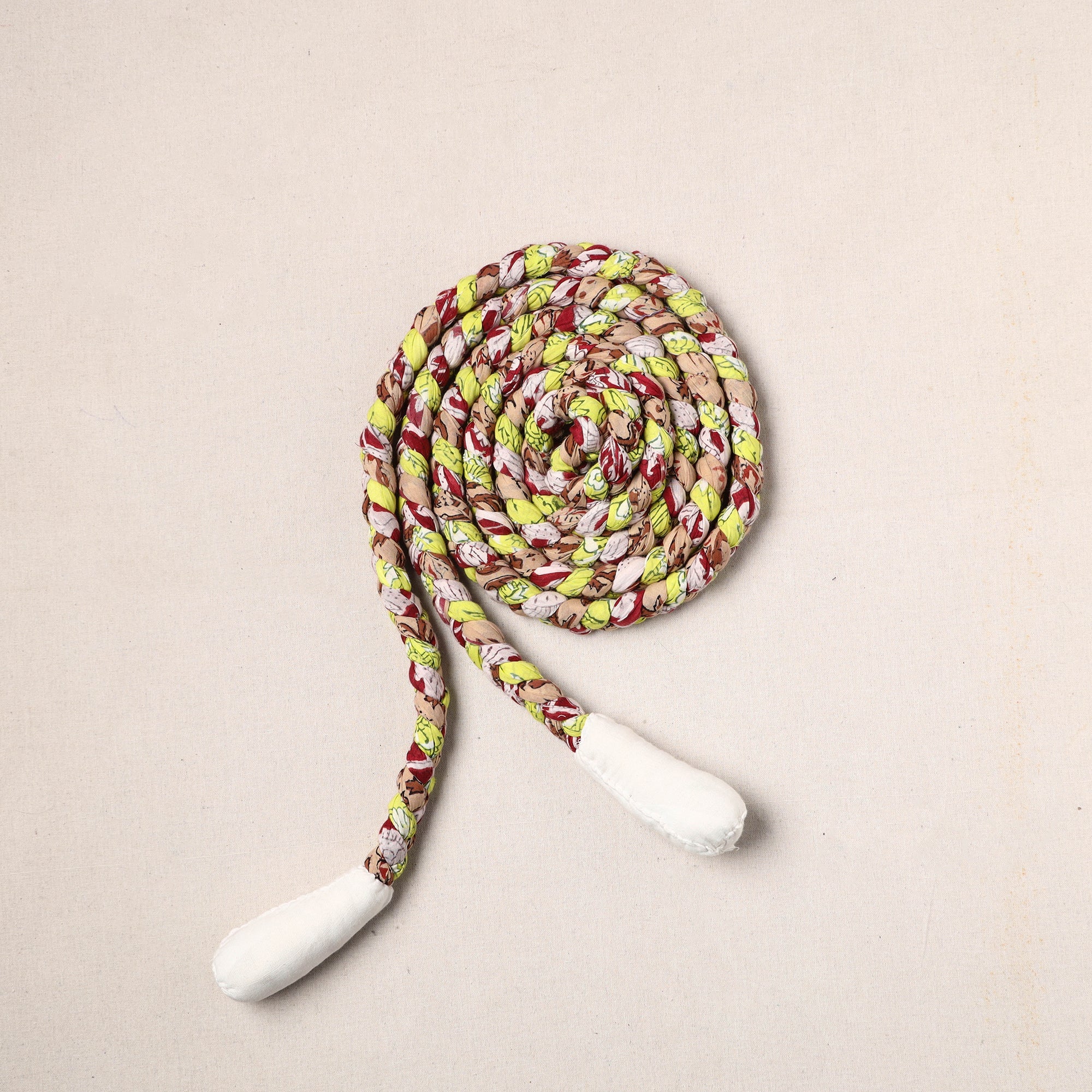 NOORI BAZAR Handmade Upcycled Fabric Skipping Rope 16