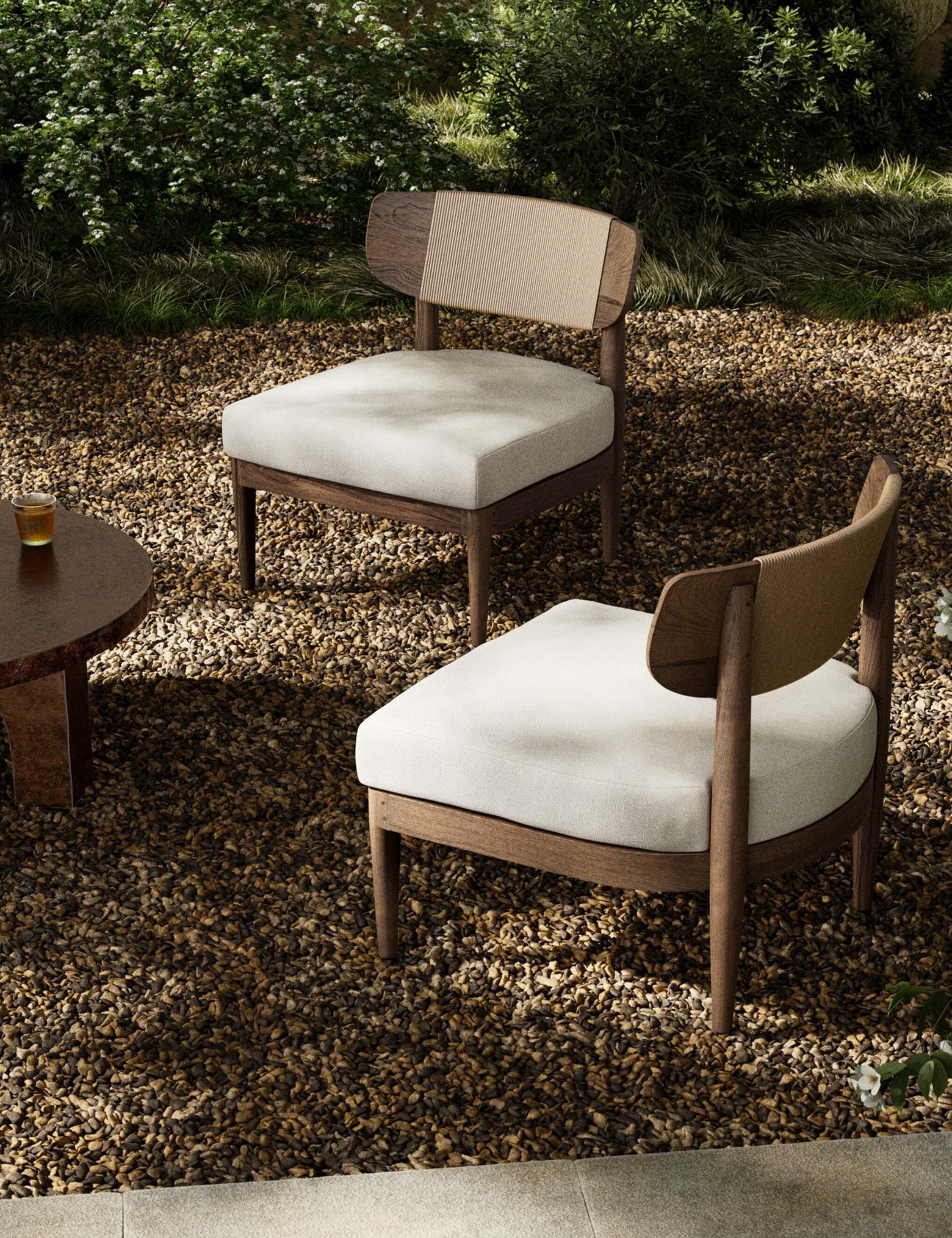 Lulu and Georgia Sarma Indoor / Outdoor Accent Chair by Amber Lewis x Four Hands - view 2